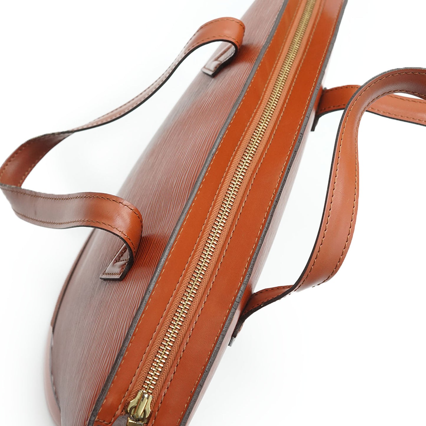 Brown Epi Leather Saint Jacques Tote Bag PM