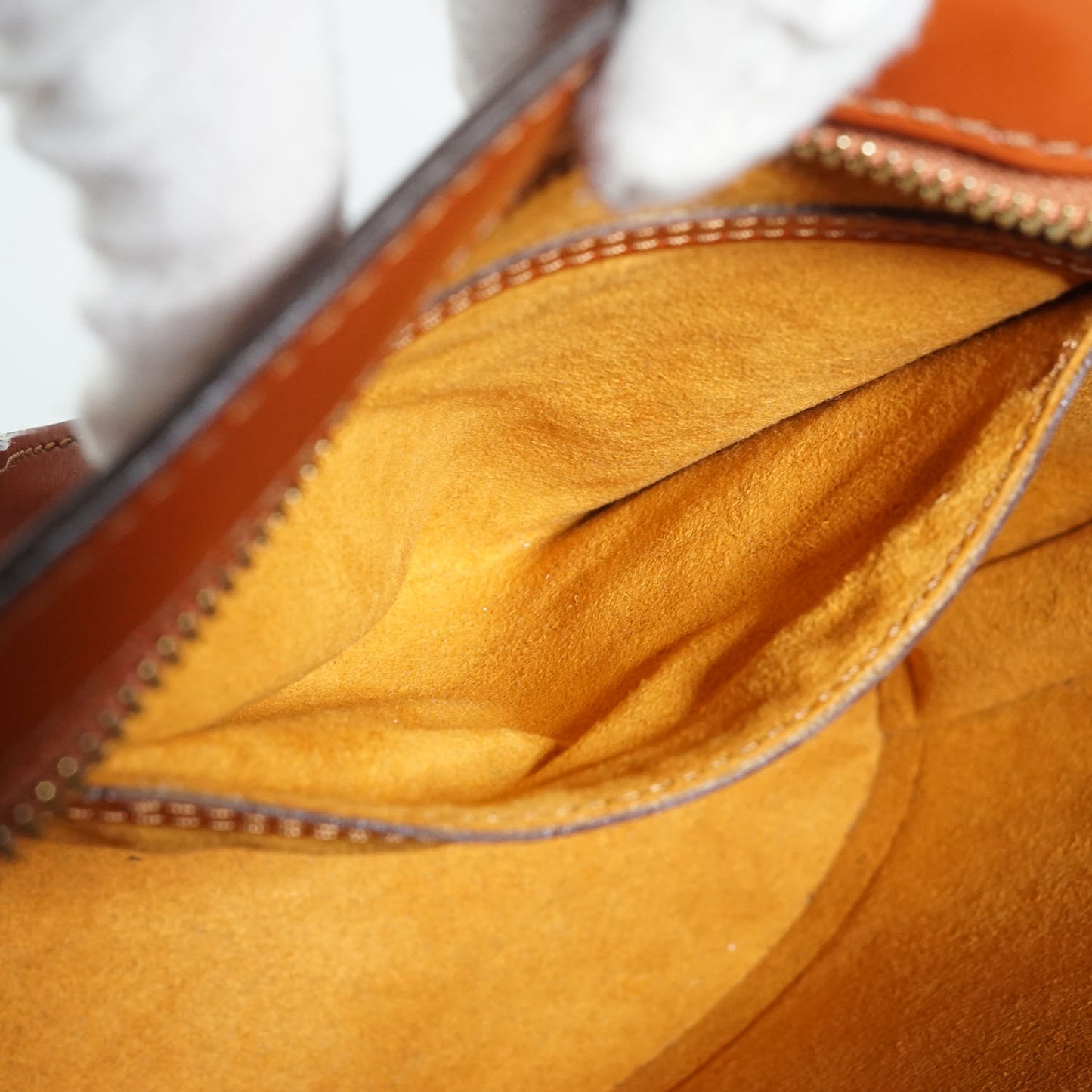 Brown Epi Leather Saint Jacques Tote Bag PM