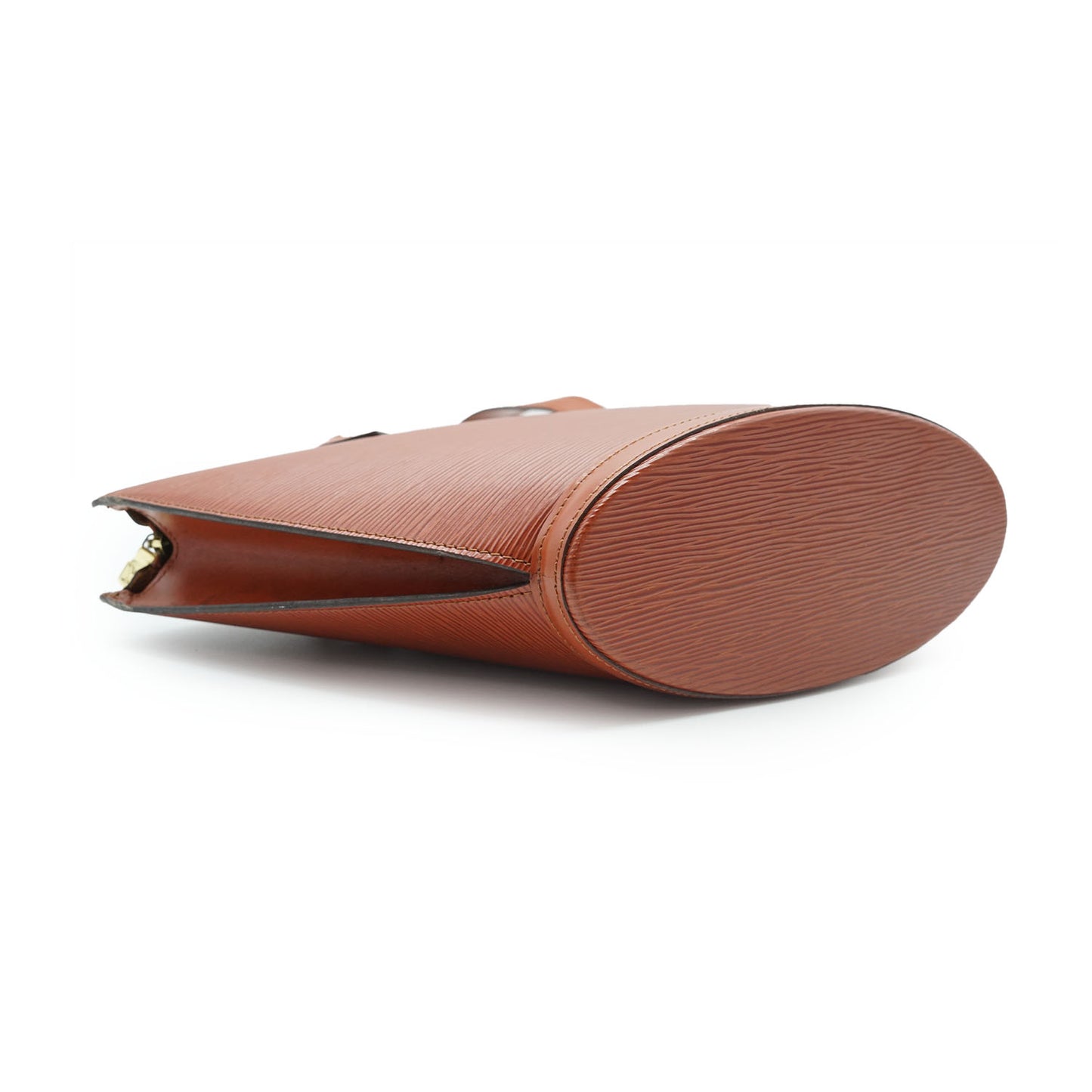 Brown Epi Leather Saint Jacques Tote Bag PM