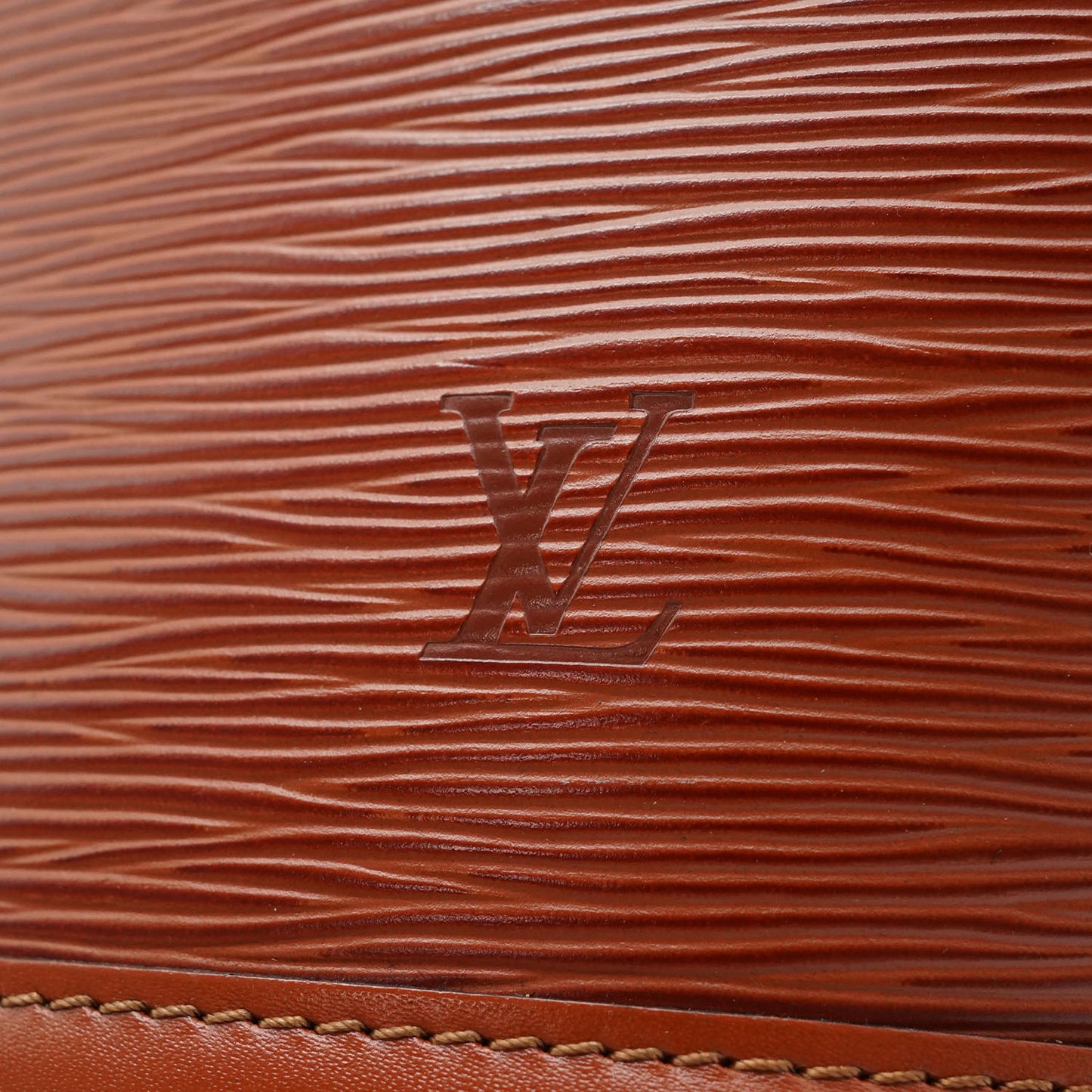 Brown Epi Leather Saint Jacques Tote Bag PM
