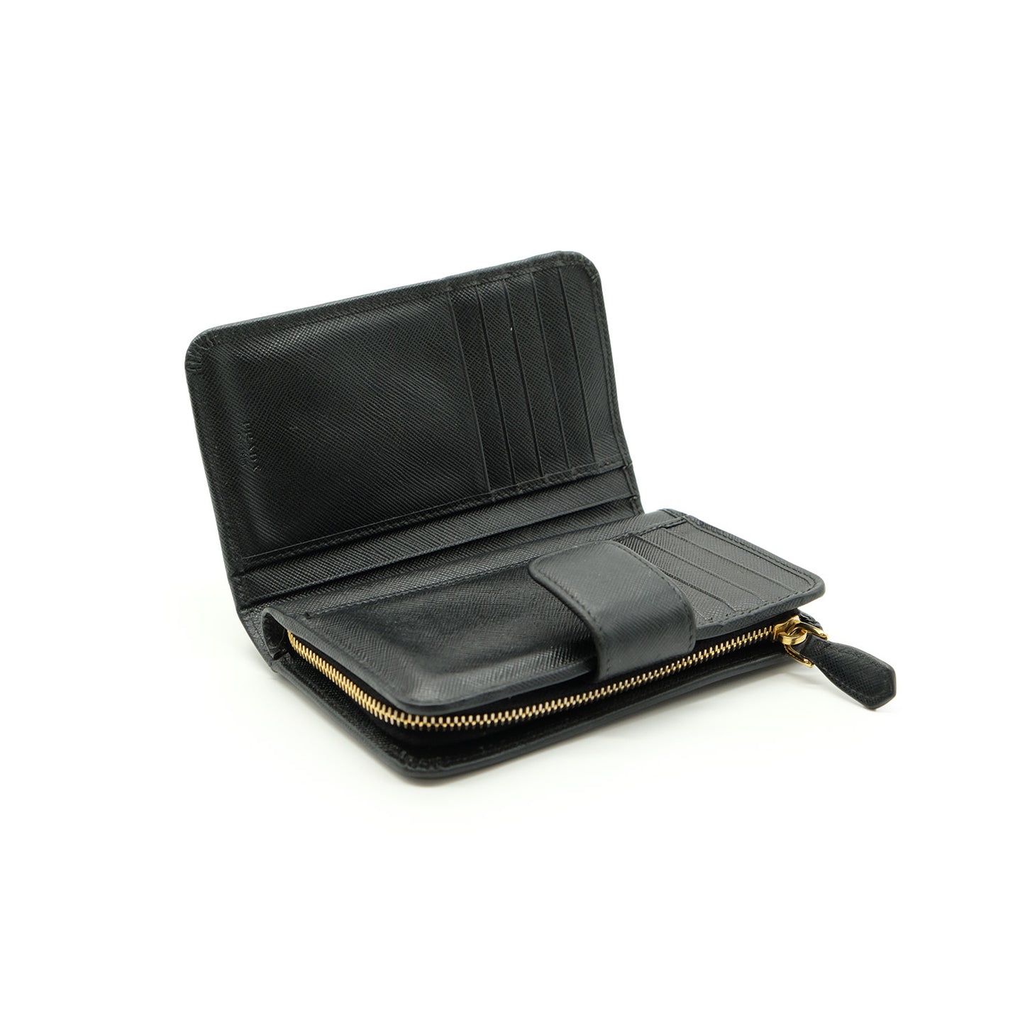 Black Saffiano Wallet