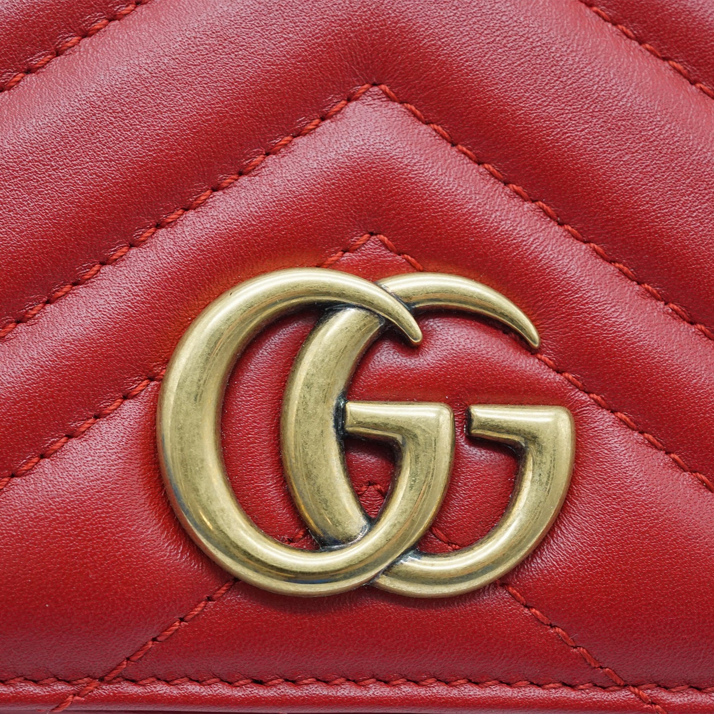 Gucci GG Marmont Mini Calfskin Matelasse Shoulder Bag Model Number 488426