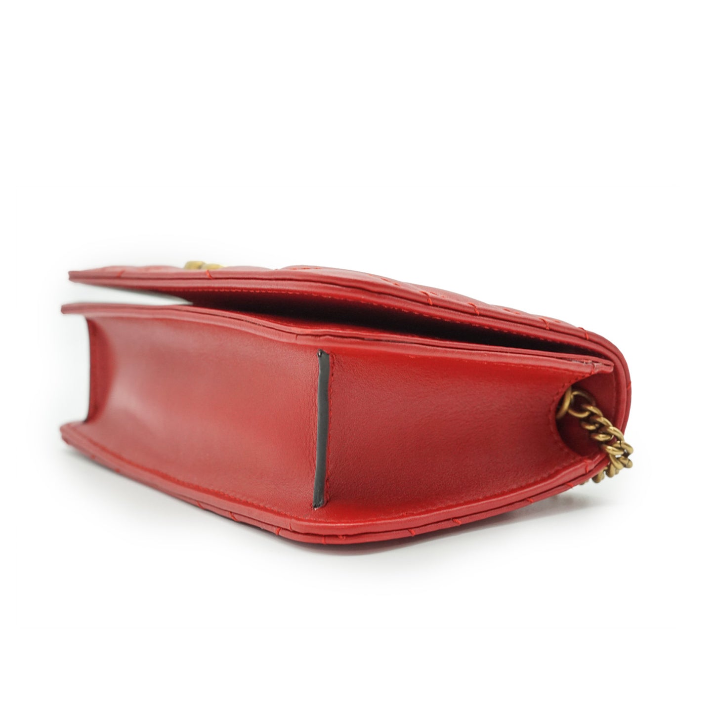 Gucci GG Marmont Mini Calfskin Matelasse Shoulder Bag Model Number 488426