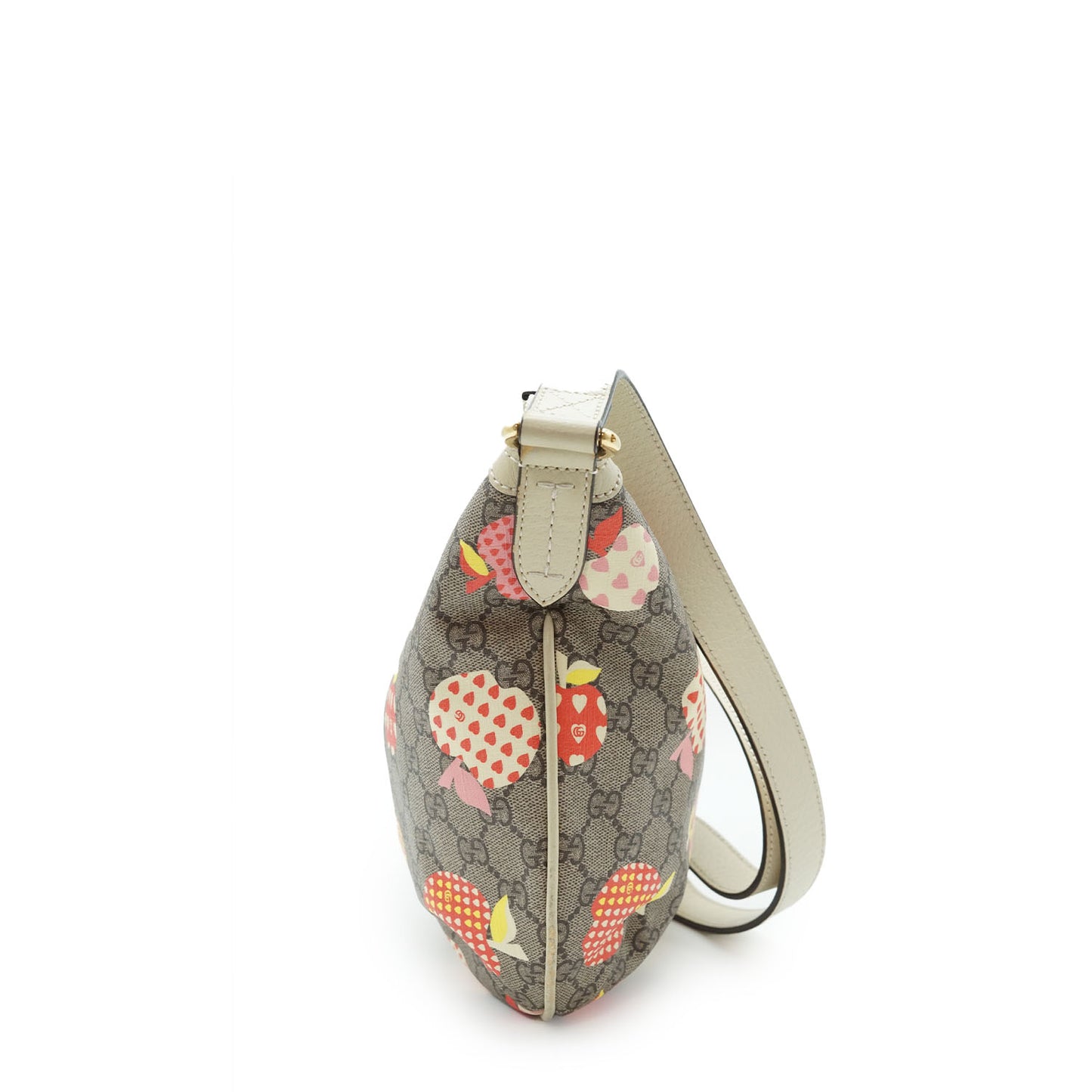 Gucci GG Monogram Apple Motif Shoulder Bag