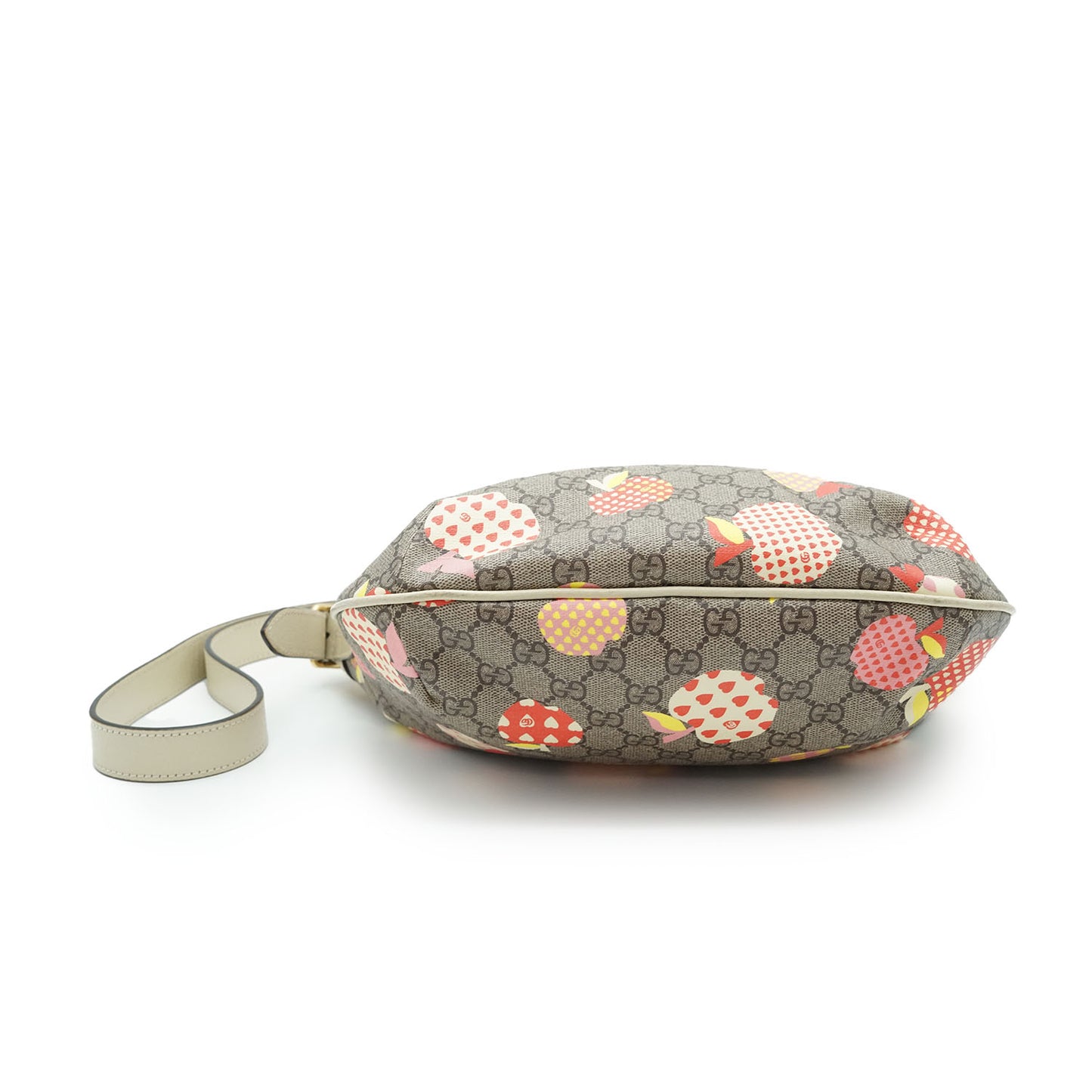 Gucci GG Monogram Apple Motif Shoulder Bag