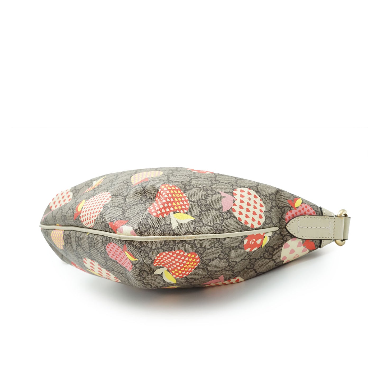 Gucci GG Monogram Apple Motif Shoulder Bag