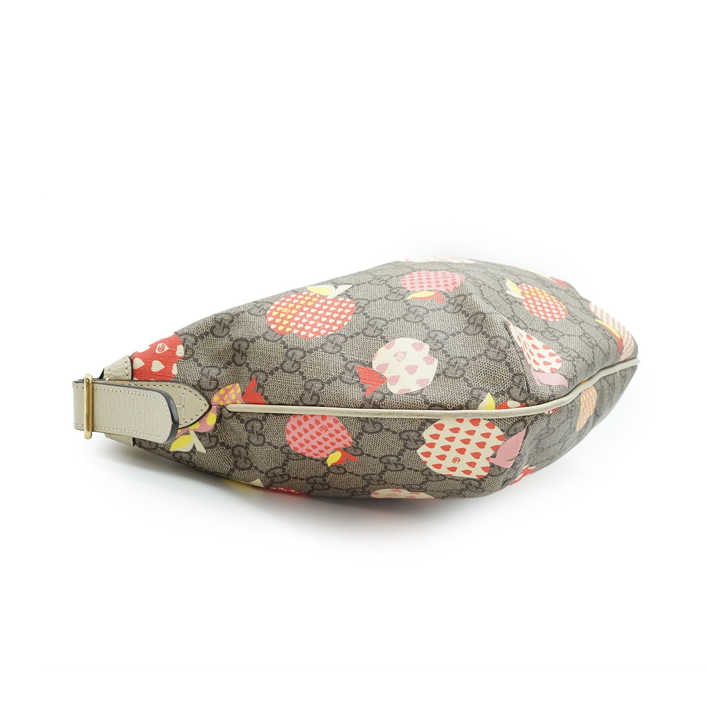 Gucci GG Monogram Apple Motif Shoulder Bag