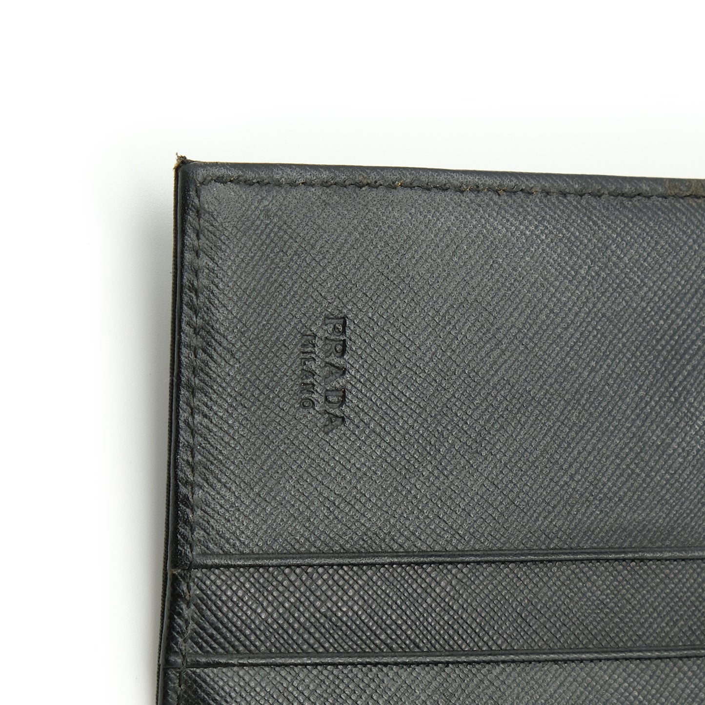 Nylon Tessuto Trifold Wallet