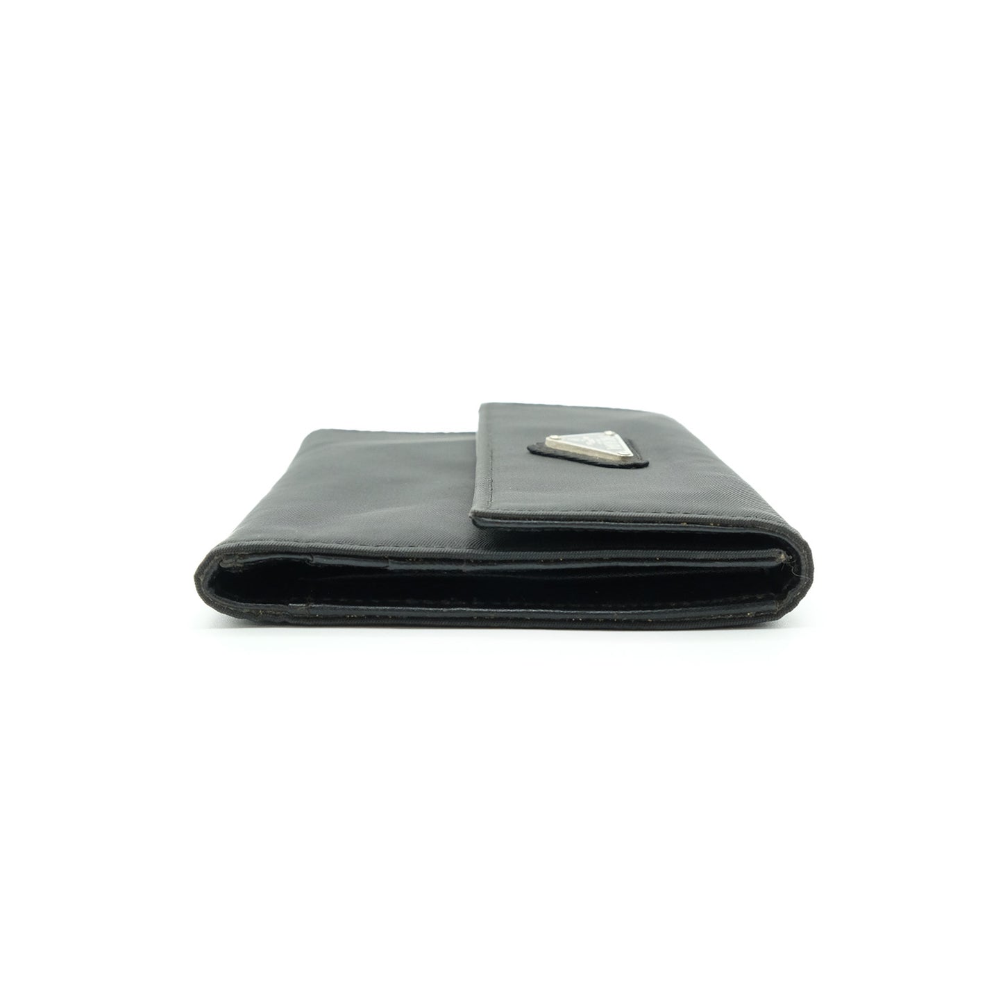 Nylon Tessuto Trifold Wallet