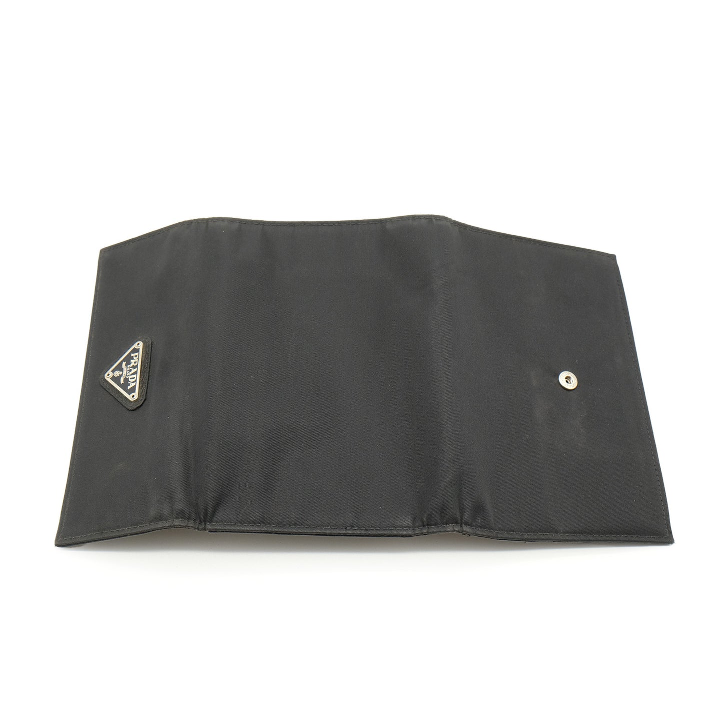Nylon Tessuto Trifold Wallet