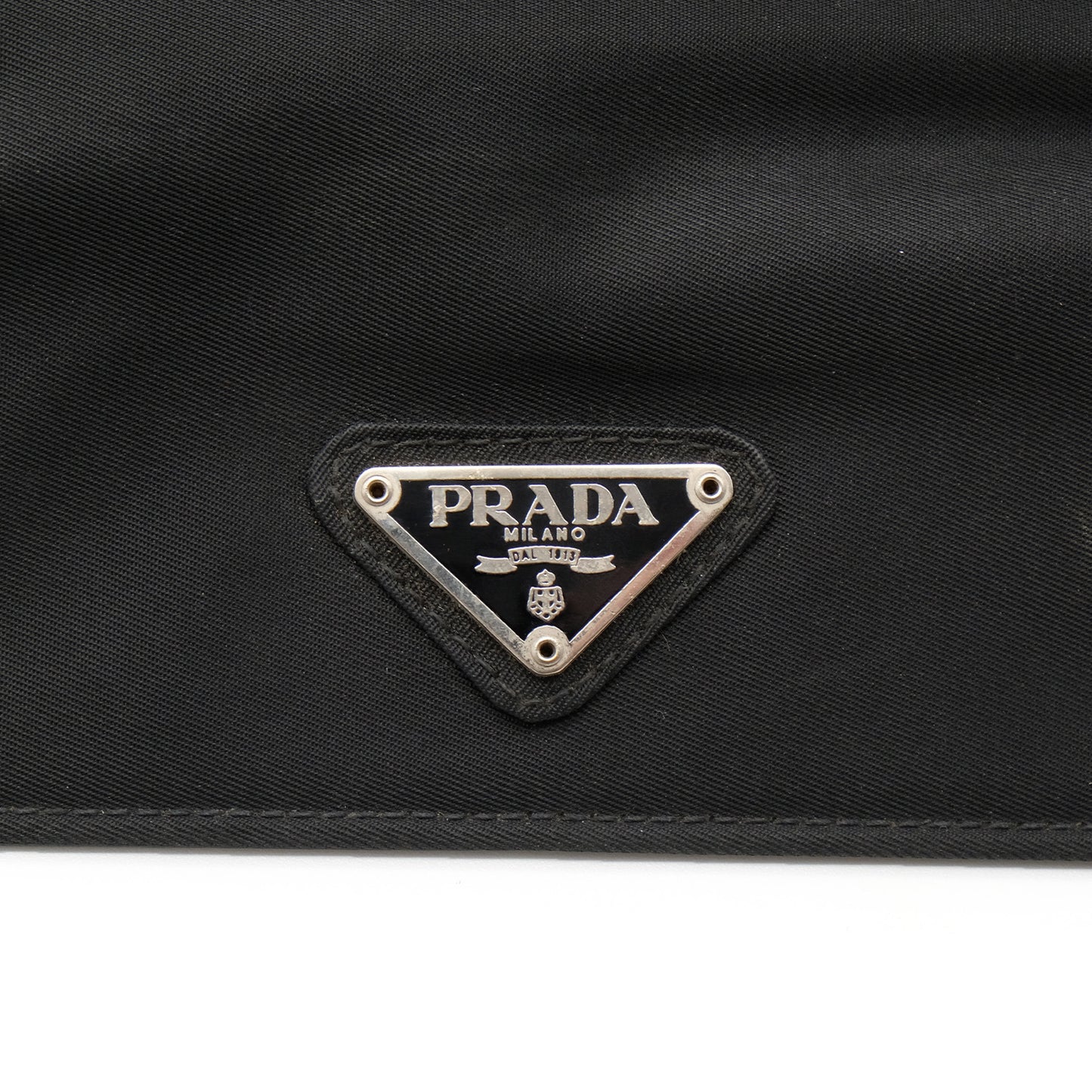 Nylon Tessuto Trifold Wallet
