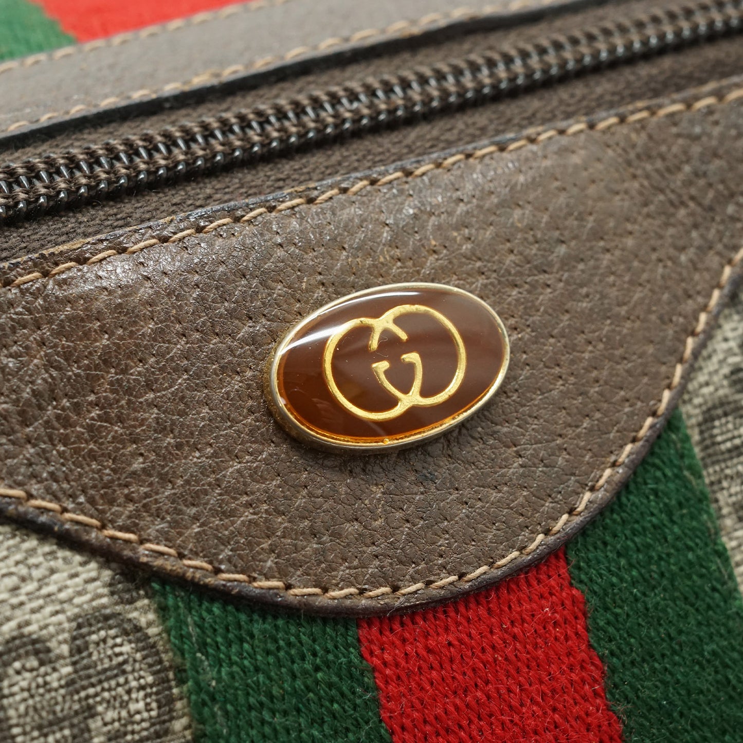 GG Canvas Boston Bag