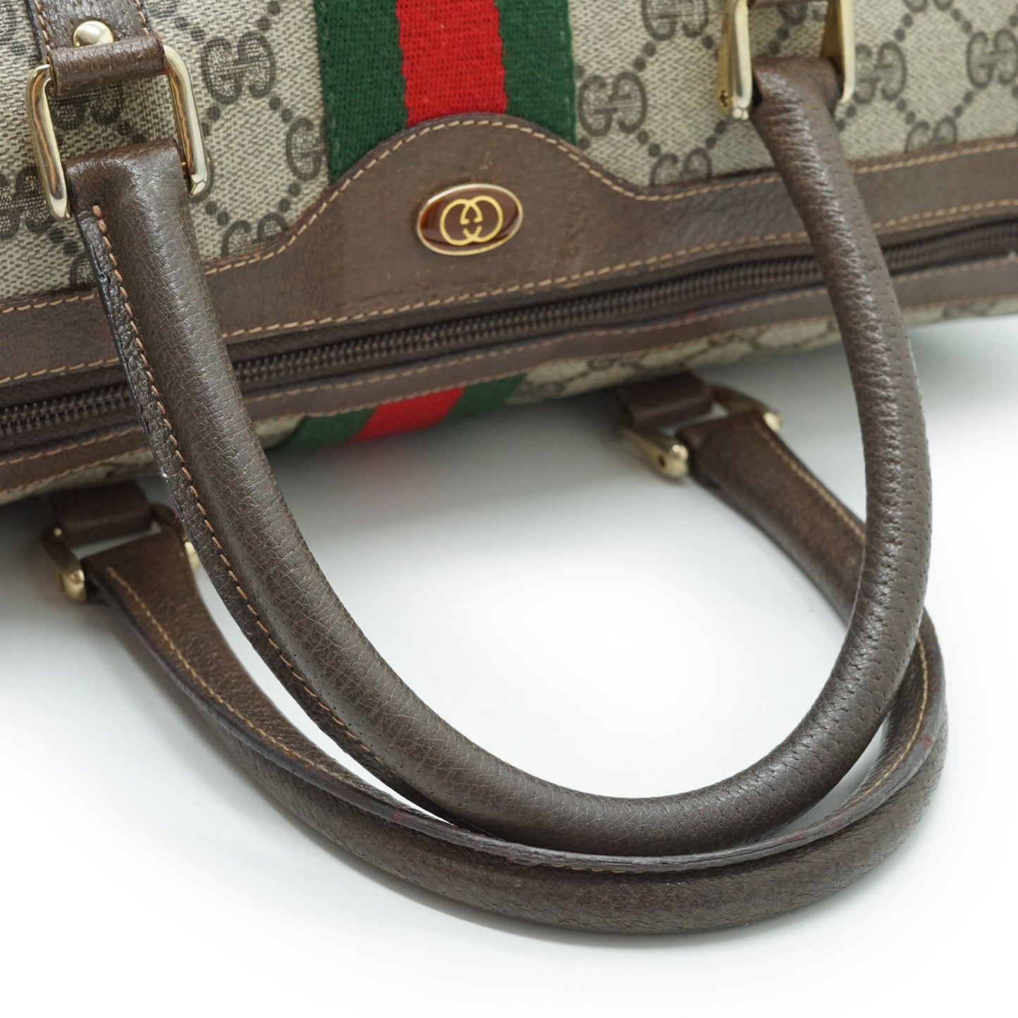 GG Canvas Boston Bag