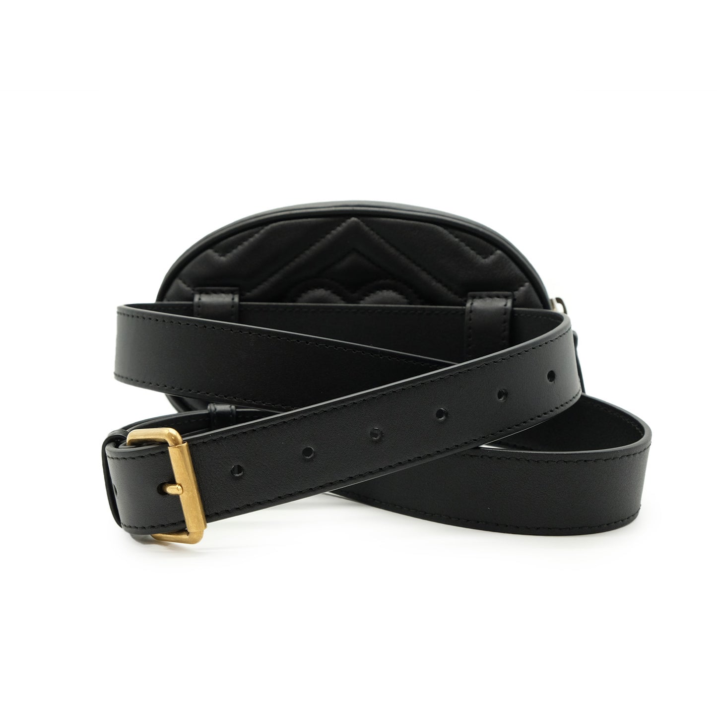 GG Marmont Black Waist Bag