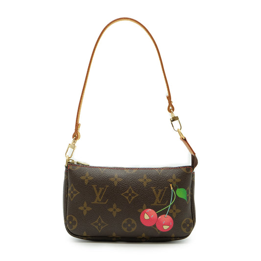 Takashi Murakami Cherry Pochette Accessoires Hand Bag