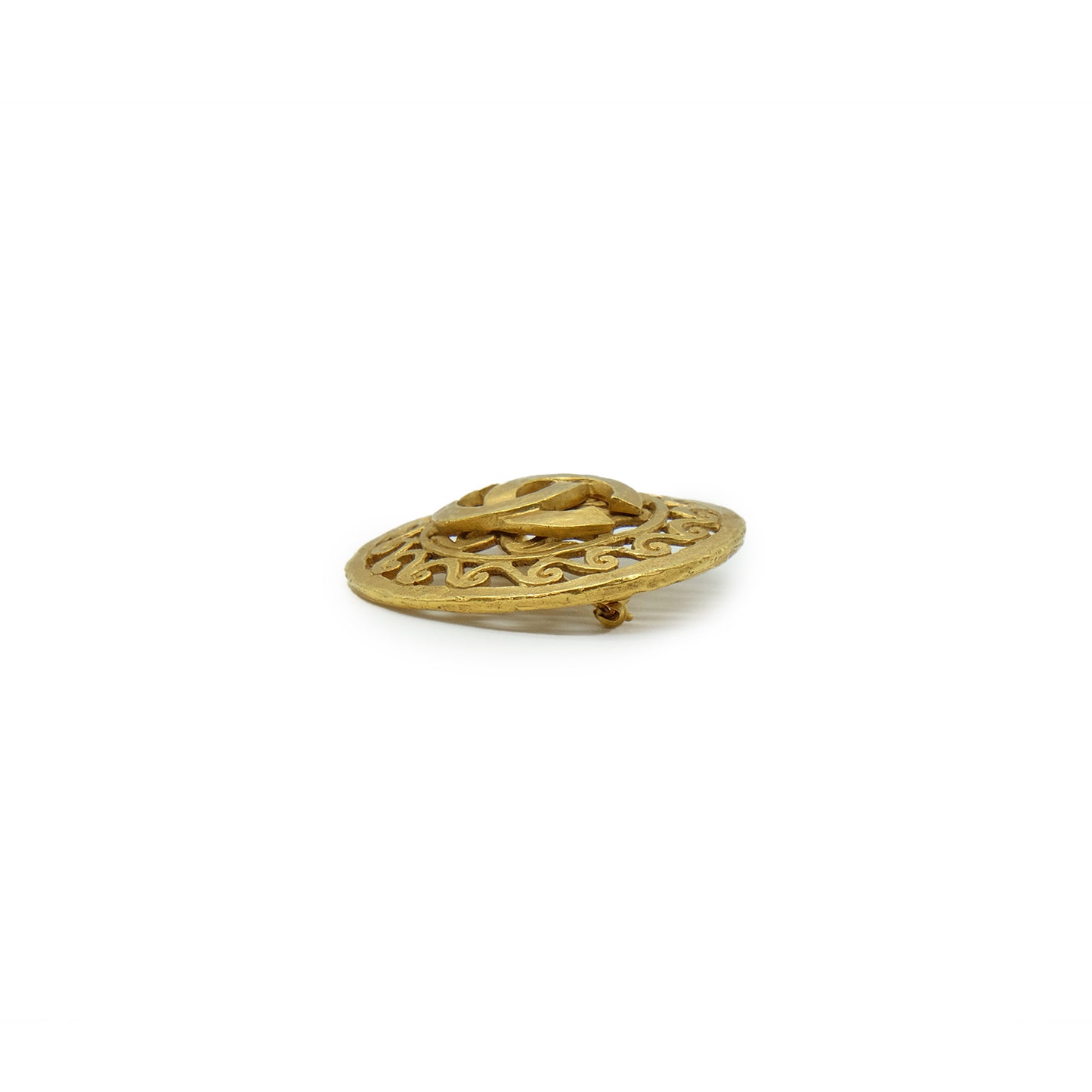 Coco Round Brooch