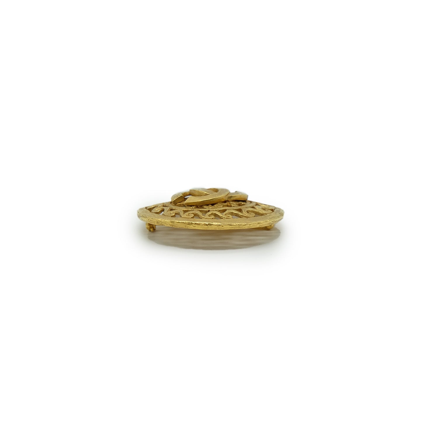 Coco Round Brooch