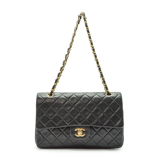 Matelasse Double Flap 25cm Chain Shoulder