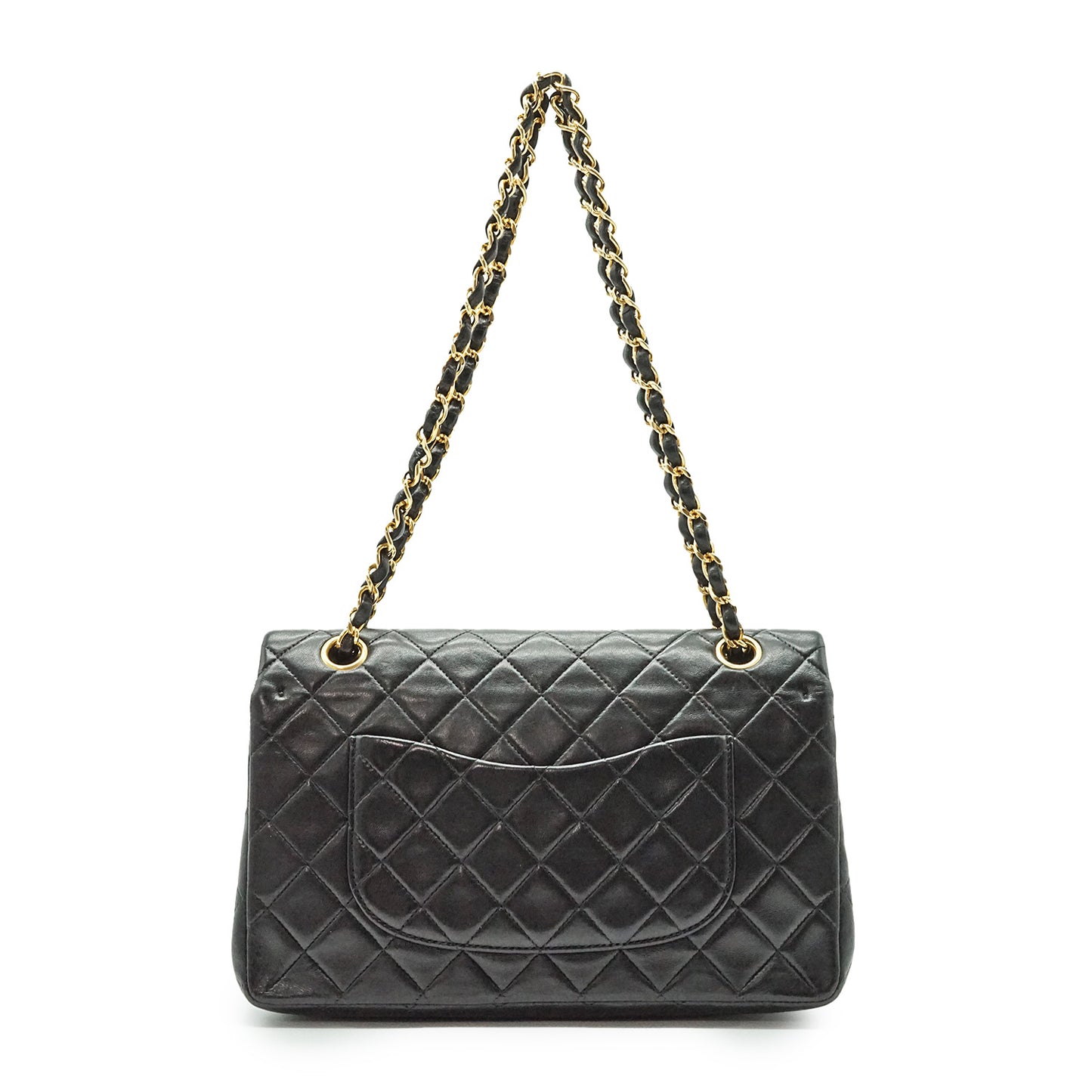 Matelasse Double Flap 25cm Chain Shoulder