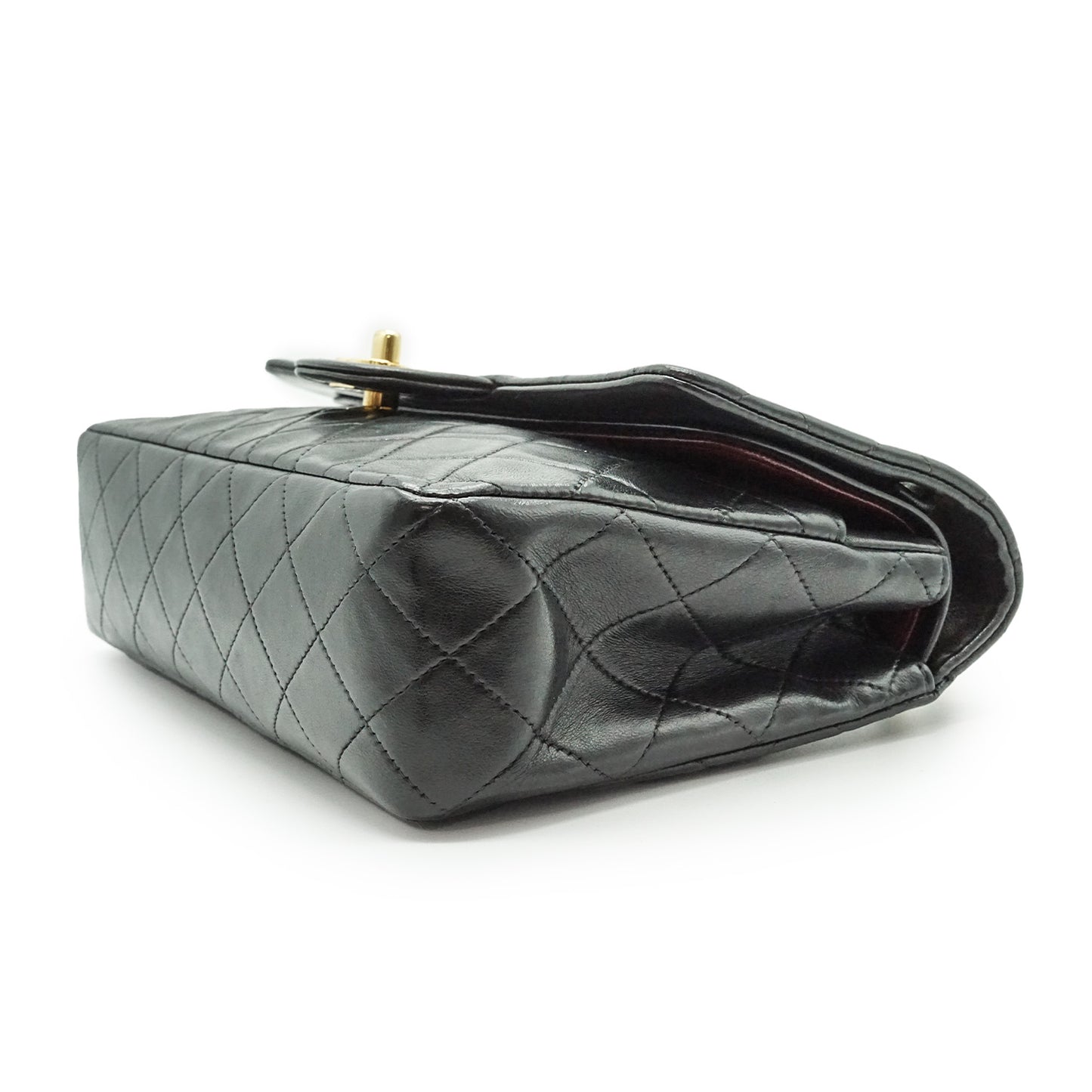 Matelasse Double Flap 25cm Chain Shoulder