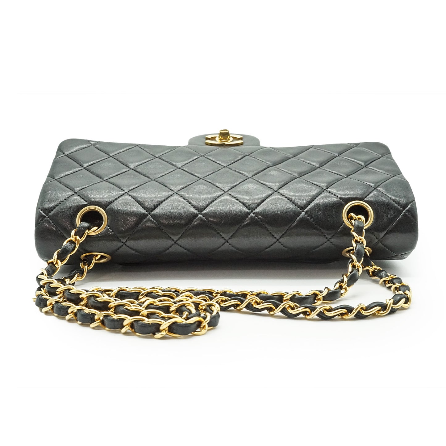 Matelasse Double Flap 25cm Chain Shoulder