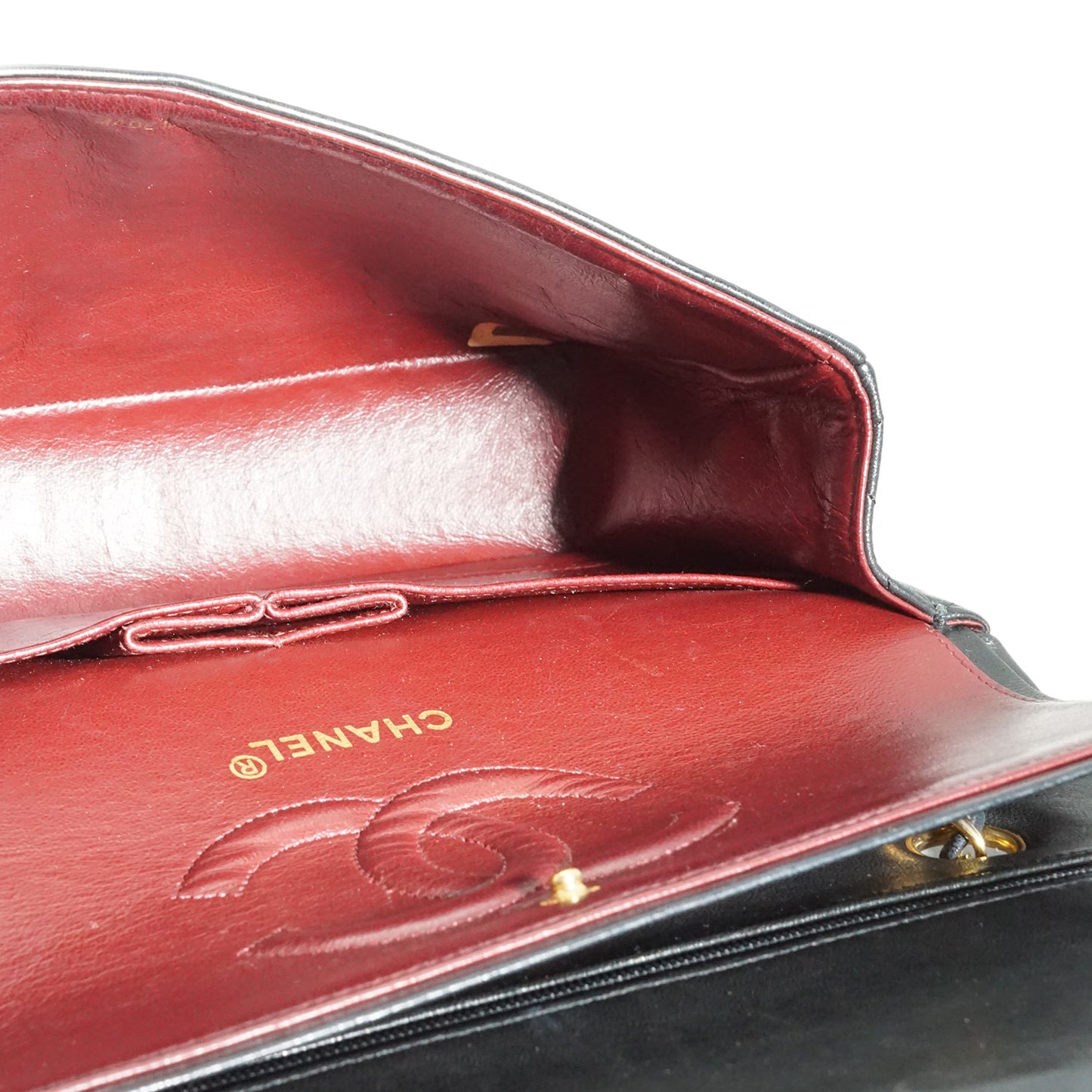 Matelasse Double Flap 25cm Chain Shoulder