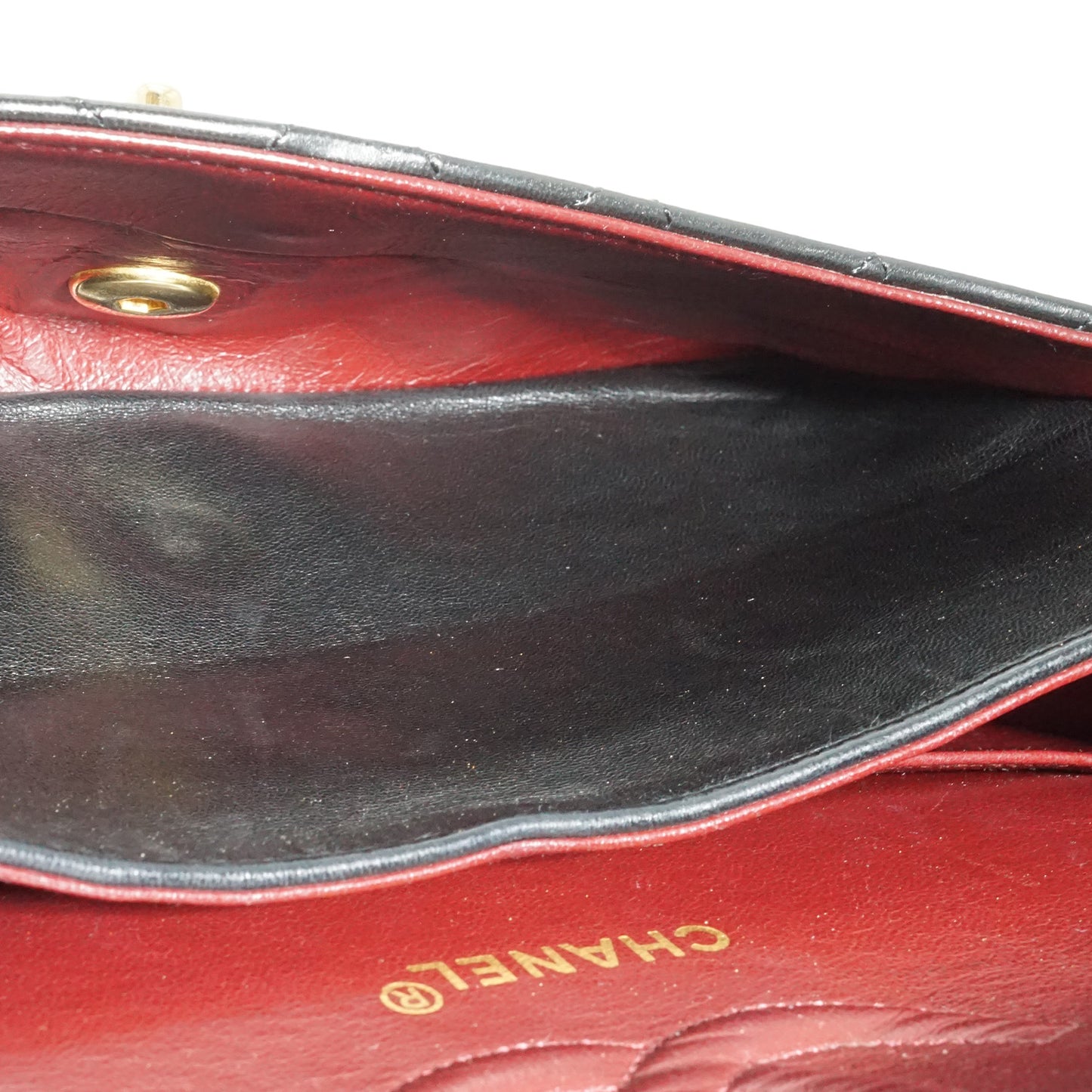 Matelasse Double Flap 25cm Chain Shoulder