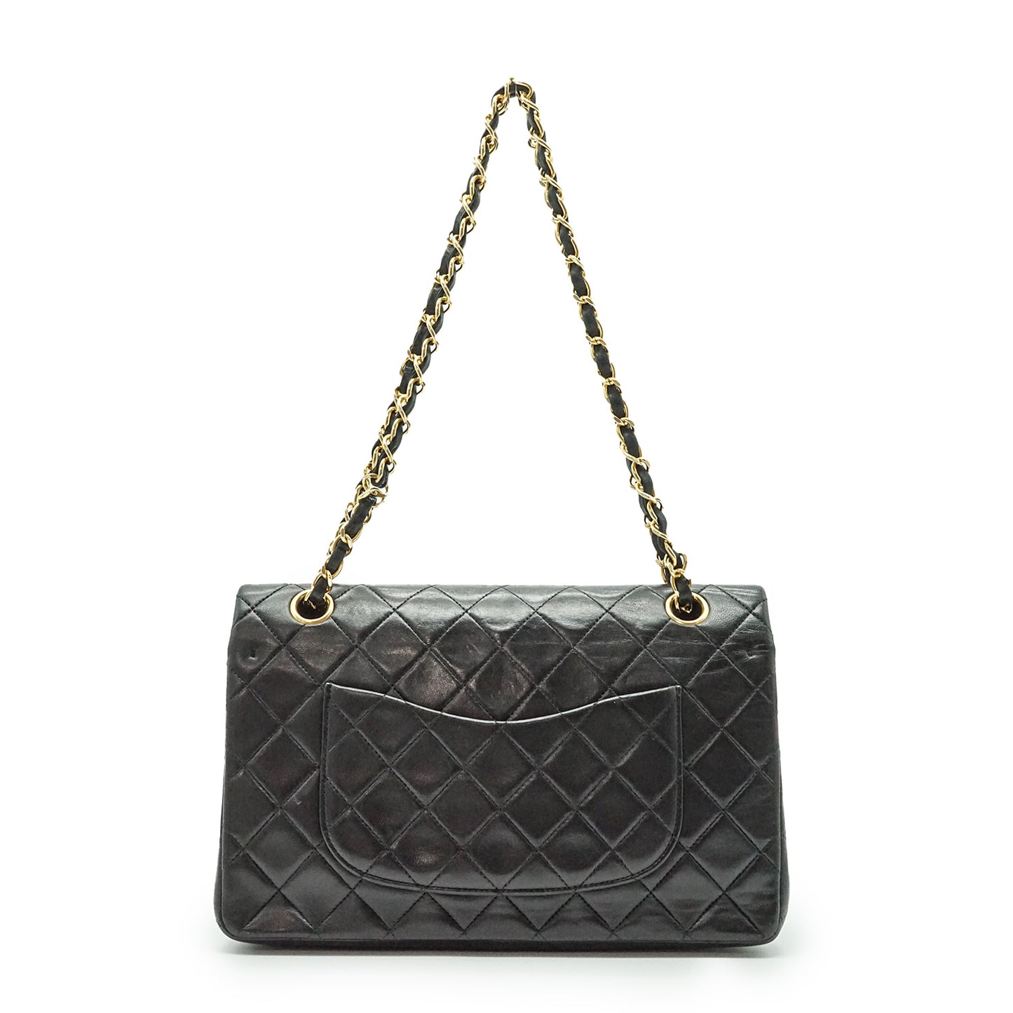 Matelasse Double Flap 25cm Chain Shoulder