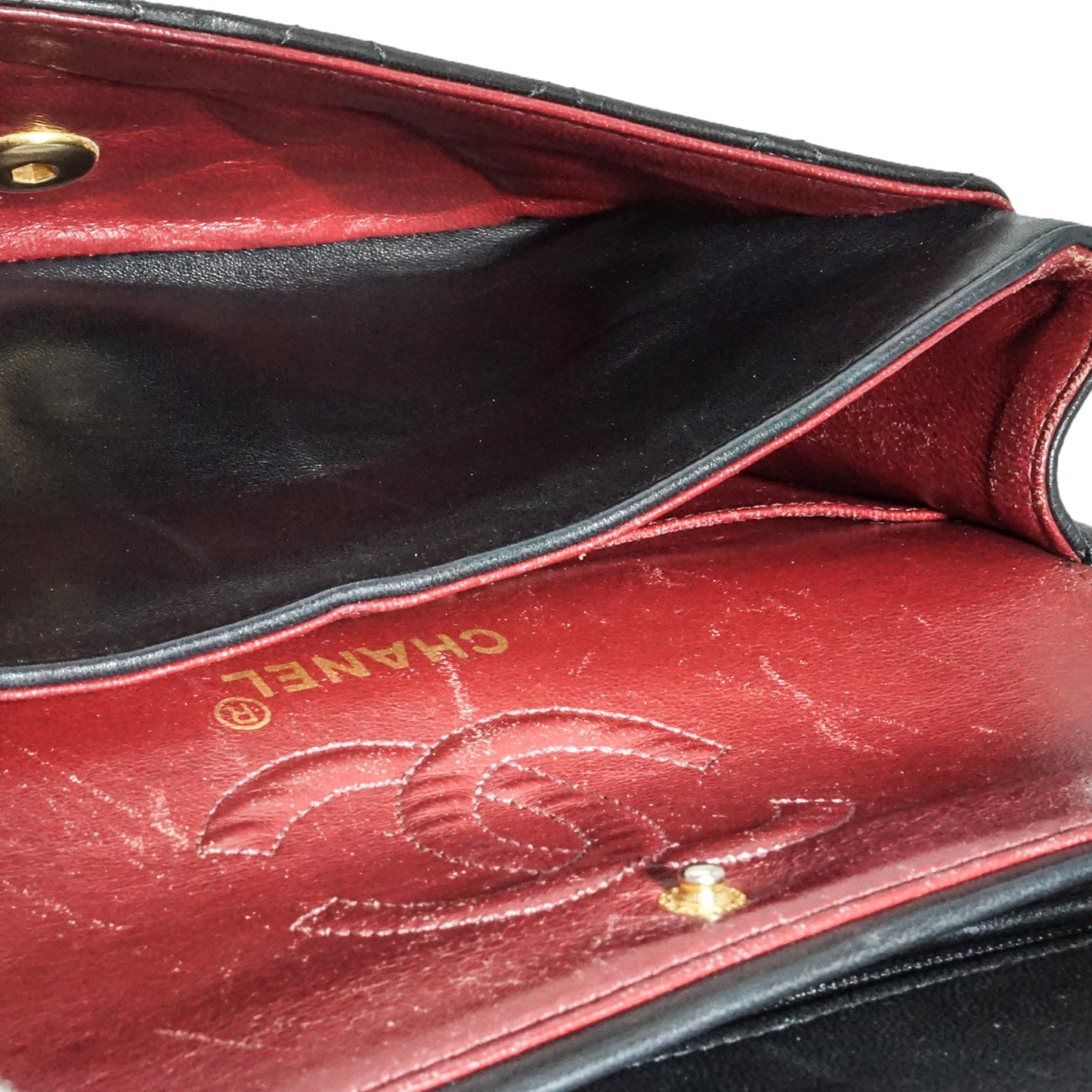 Matelasse Double Flap 23cm Chain Shoulder