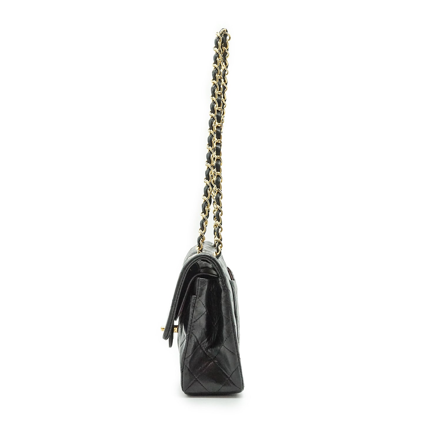 Matelasse Double Flap 23cm Chain Shoulder