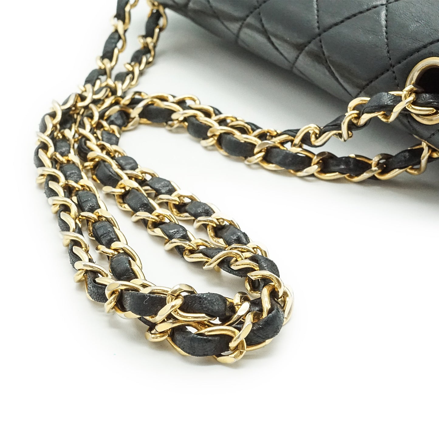 Matelasse Double Flap 23cm Chain Shoulder