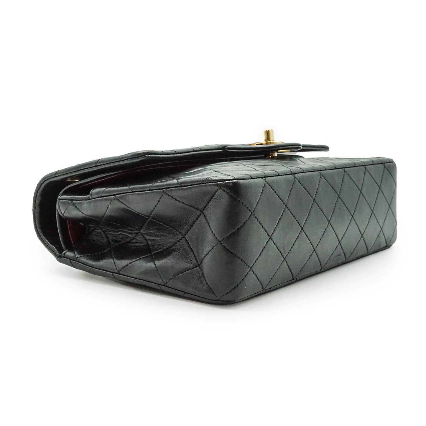 Matelasse Double Flap 25cm Chain Shoulder