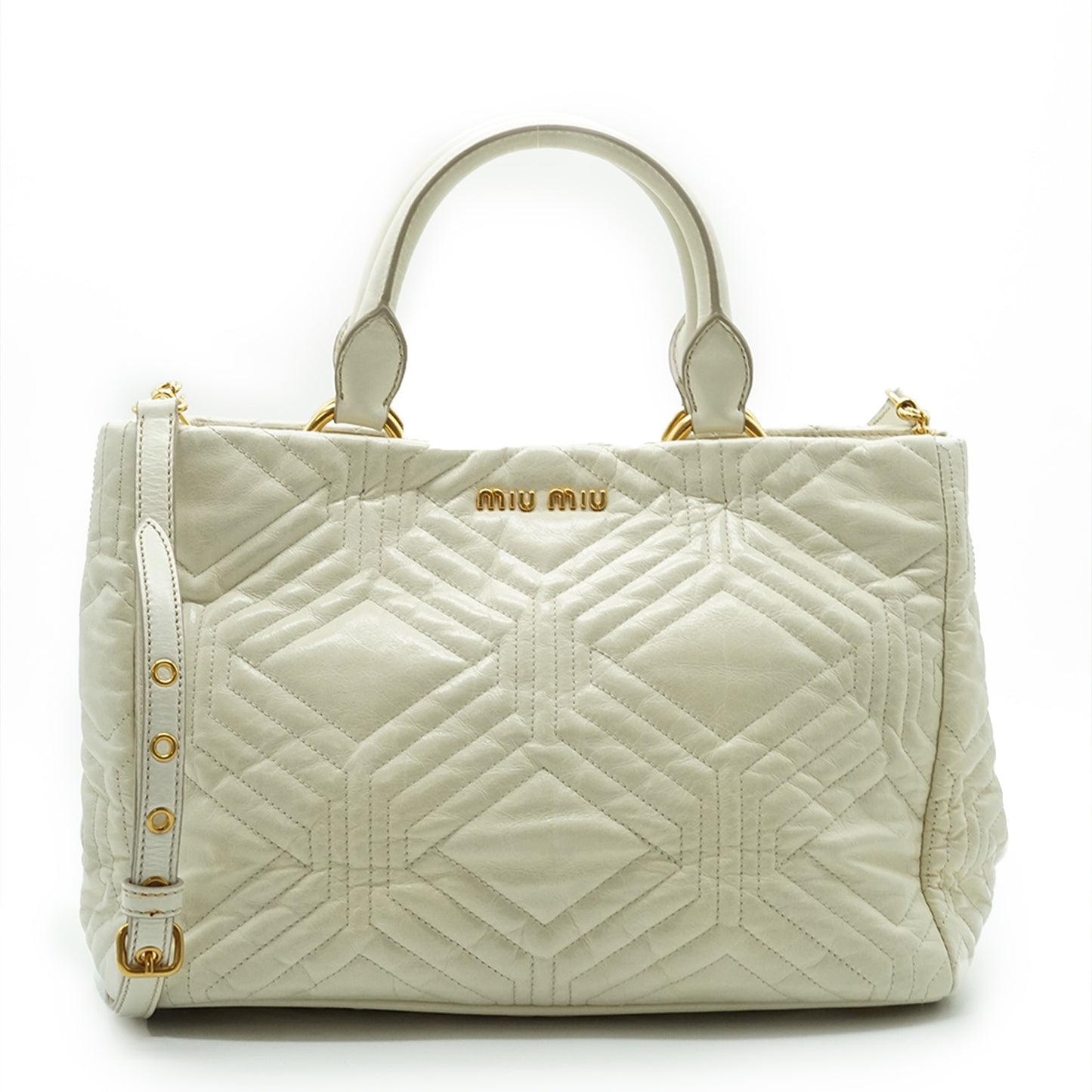 Vitello Shine Trapu Shoulder Bag