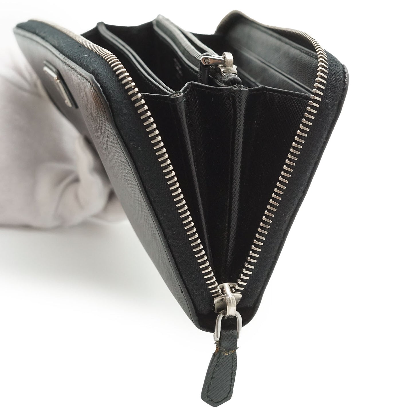 Large Saffiano Leather Wallet