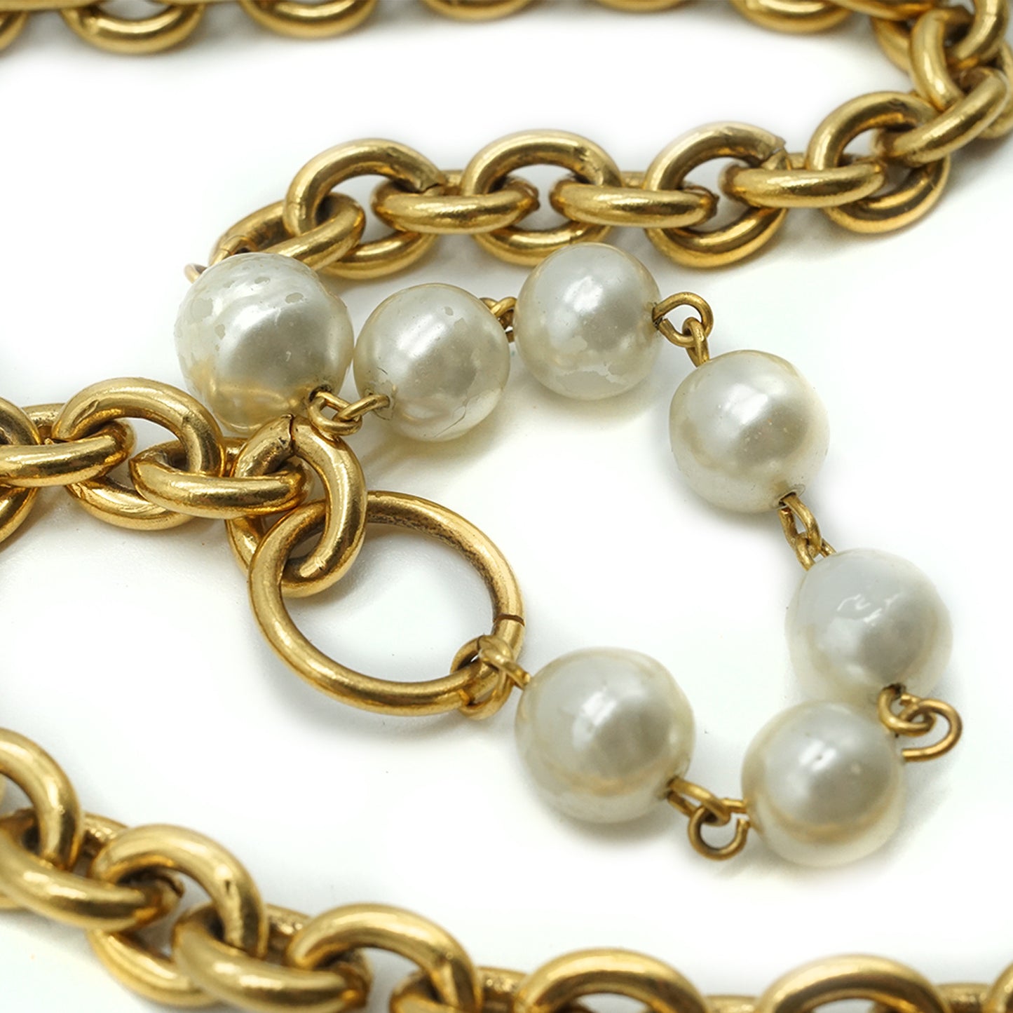 Artificial Pearl Long Necklace