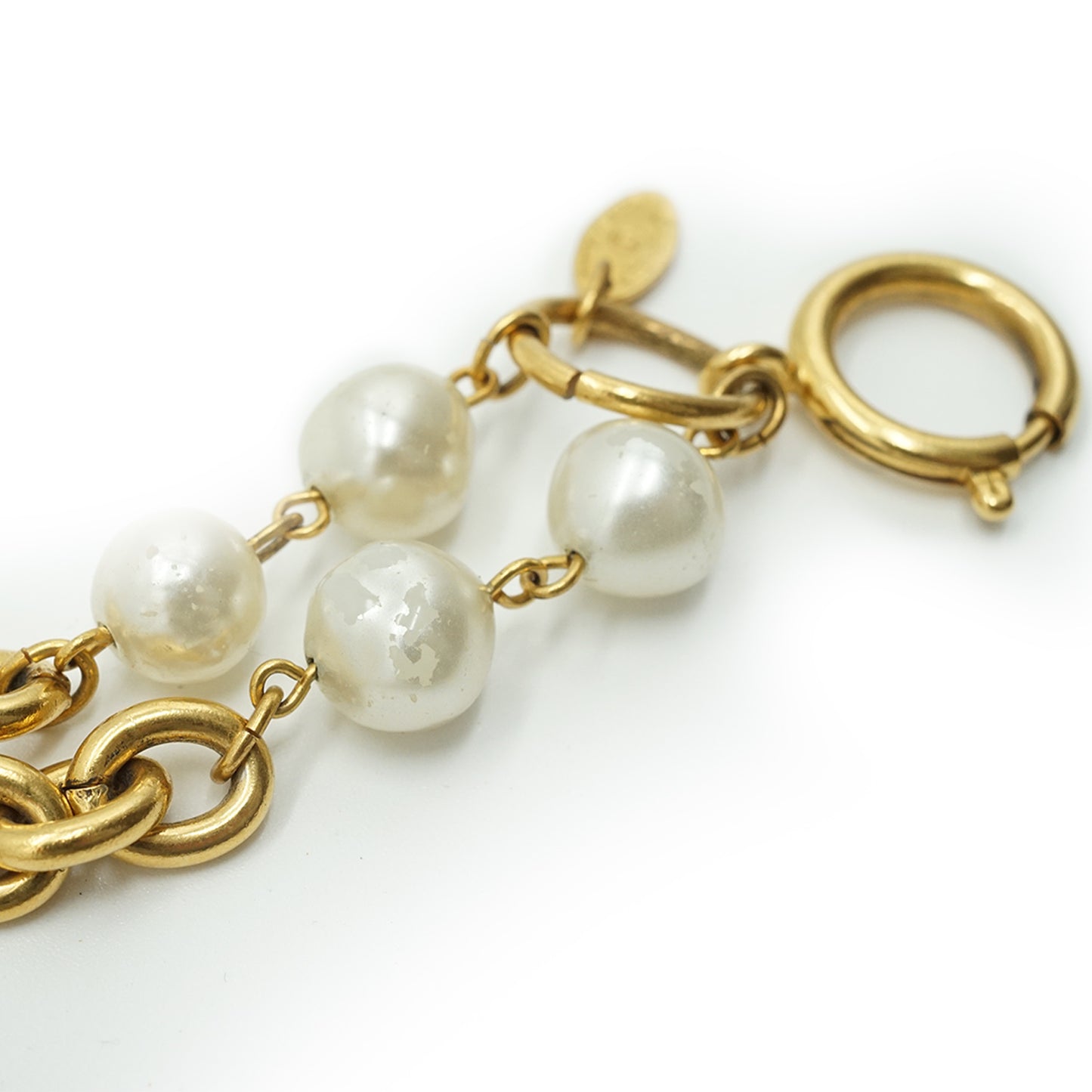Artificial Pearl Long Necklace