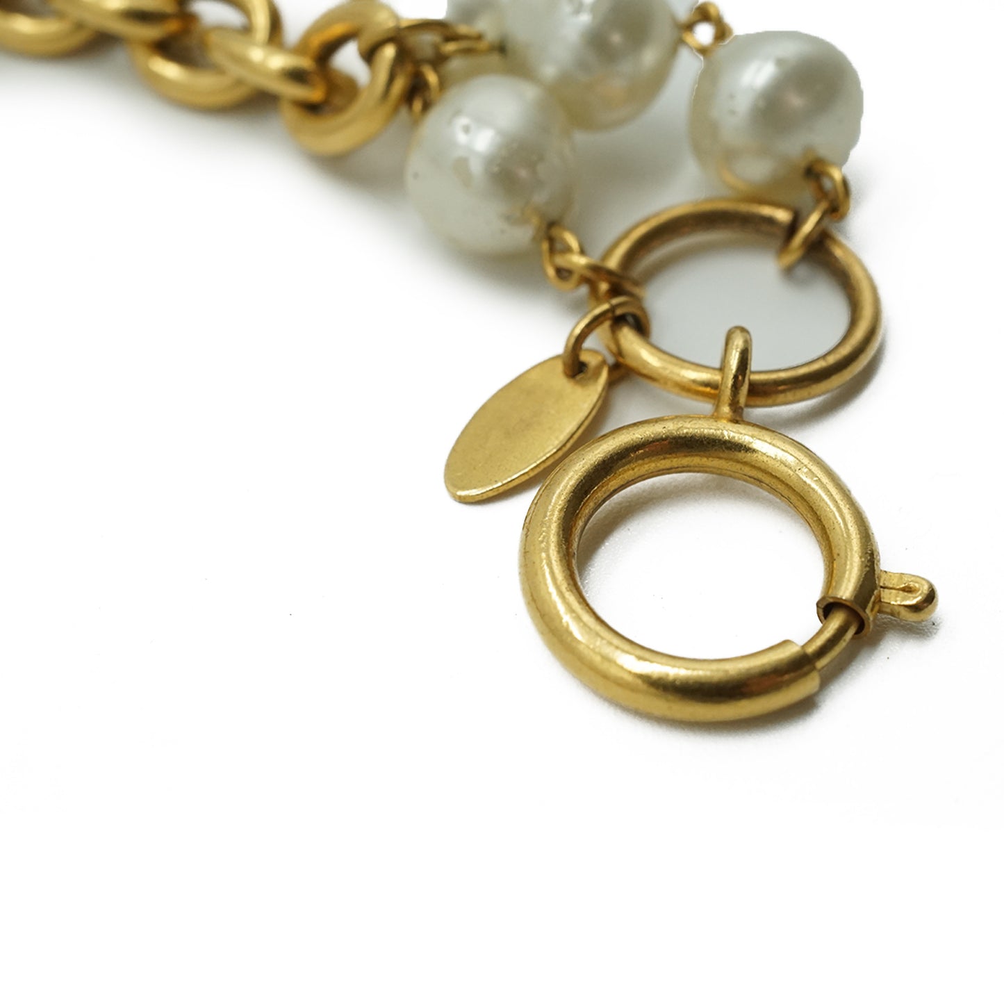 Artificial Pearl Long Necklace