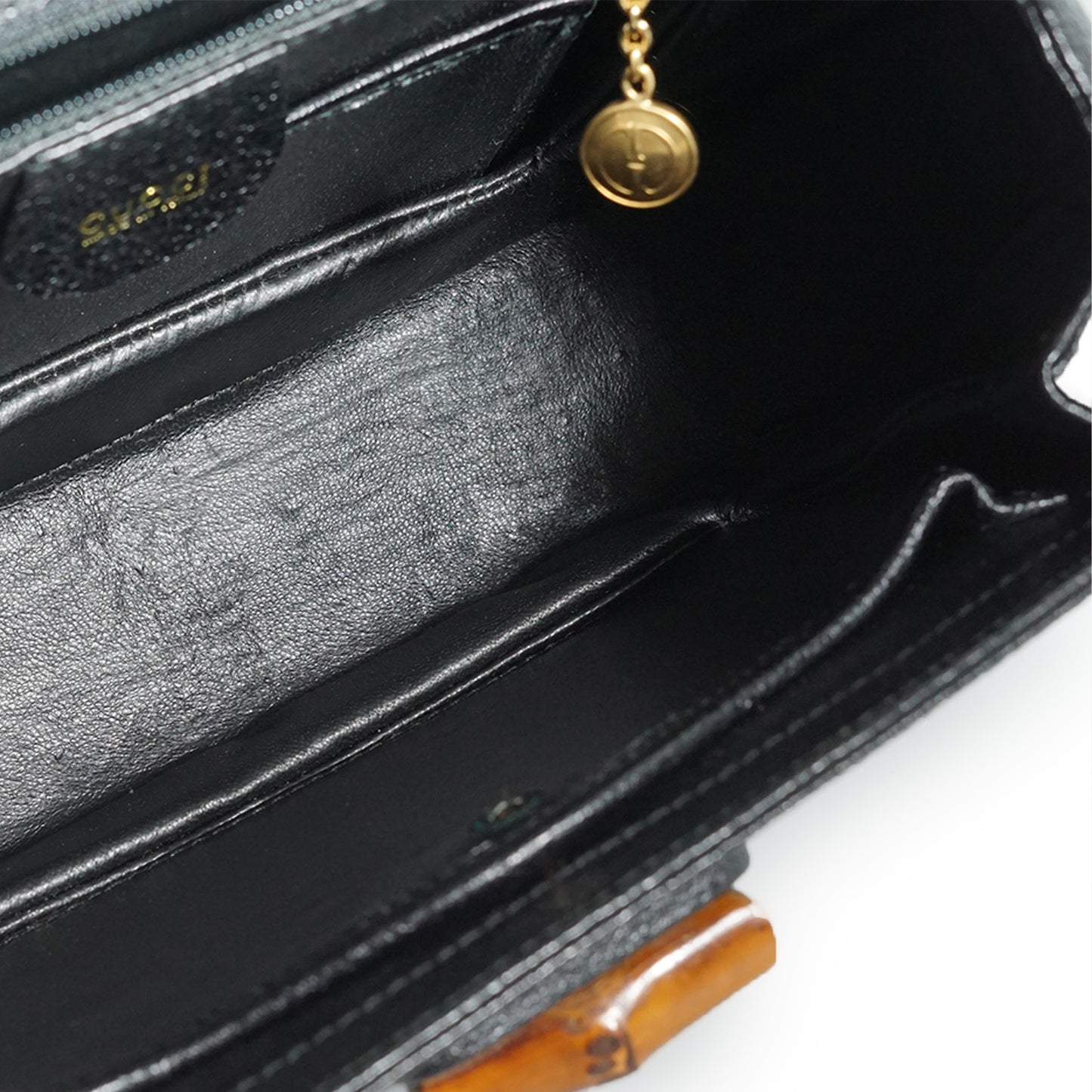 Bamboo two-way handbag