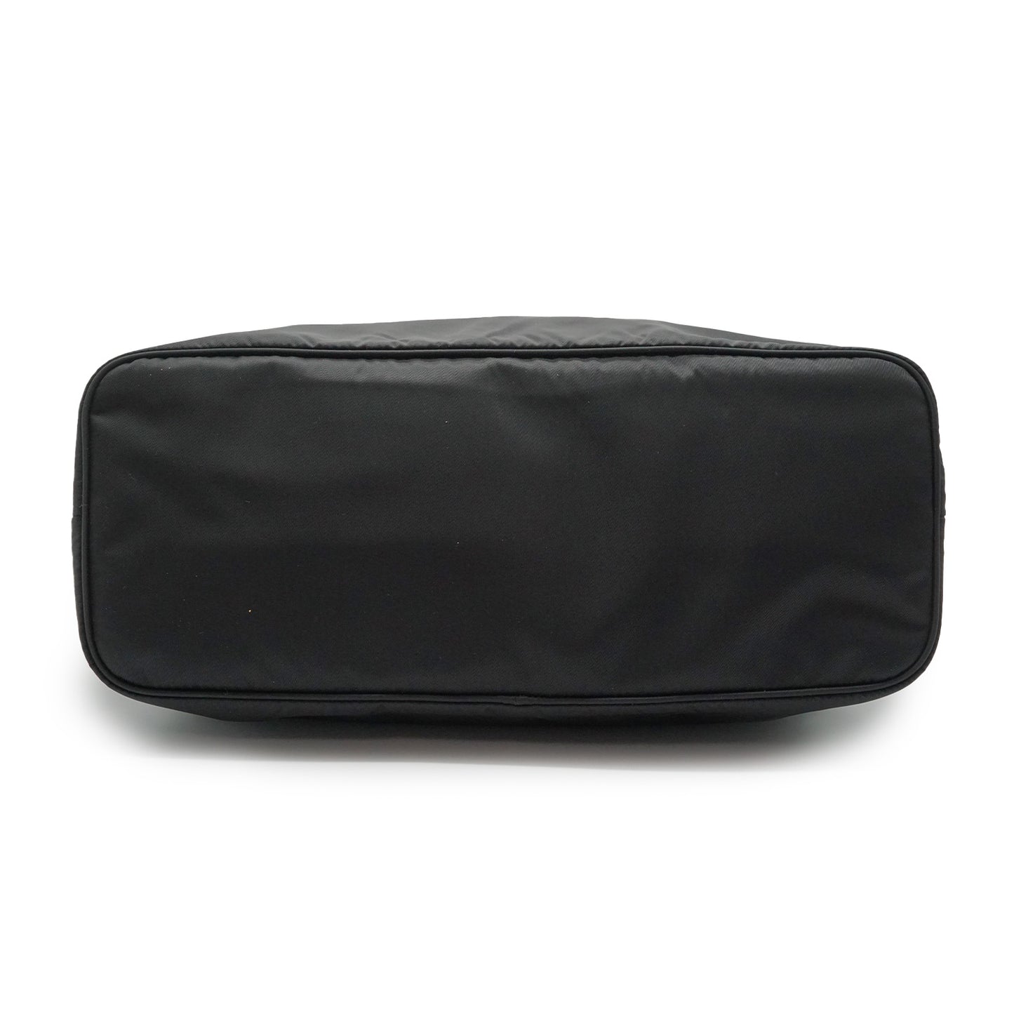 Tessuto Nylon + Saffin Leather tote bag