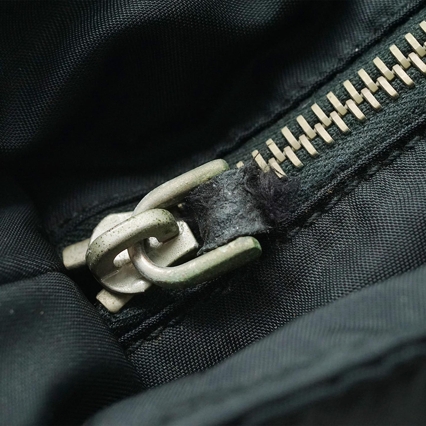 Nylon Leather Tote Bag