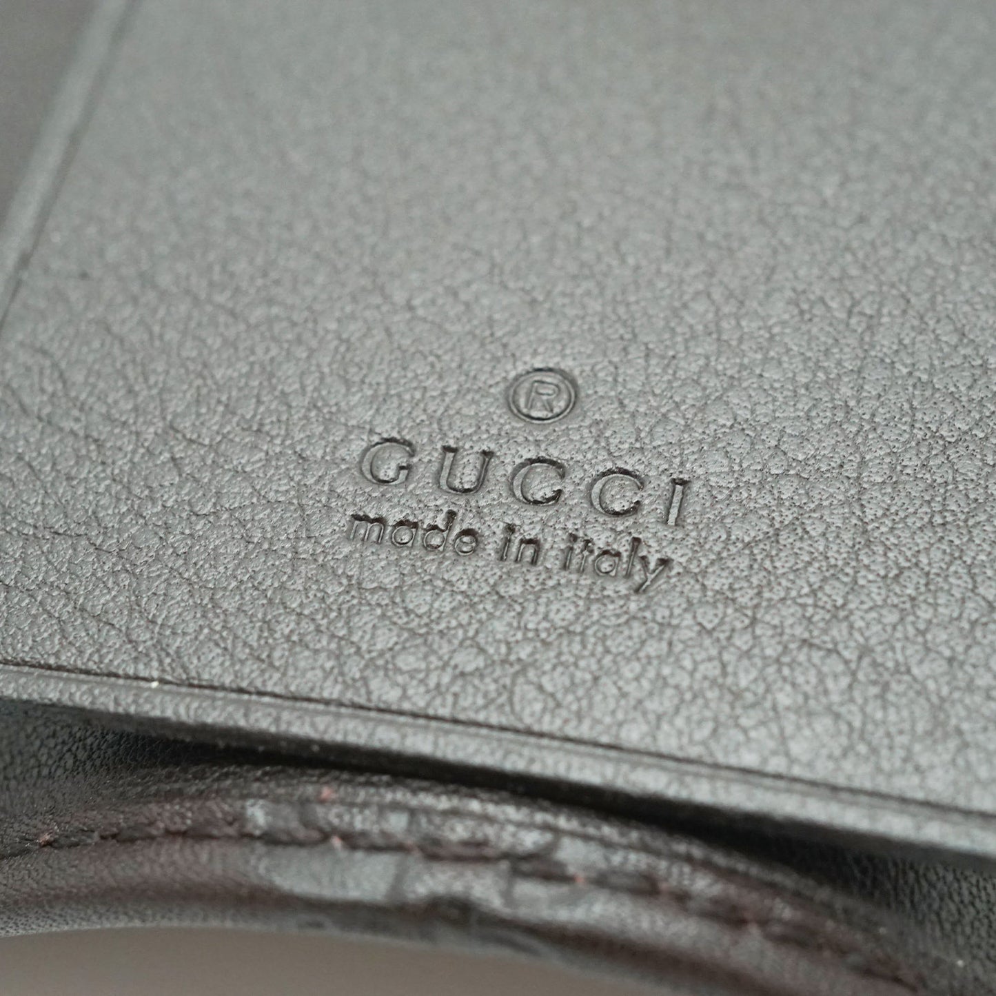 GG Leather Key Case