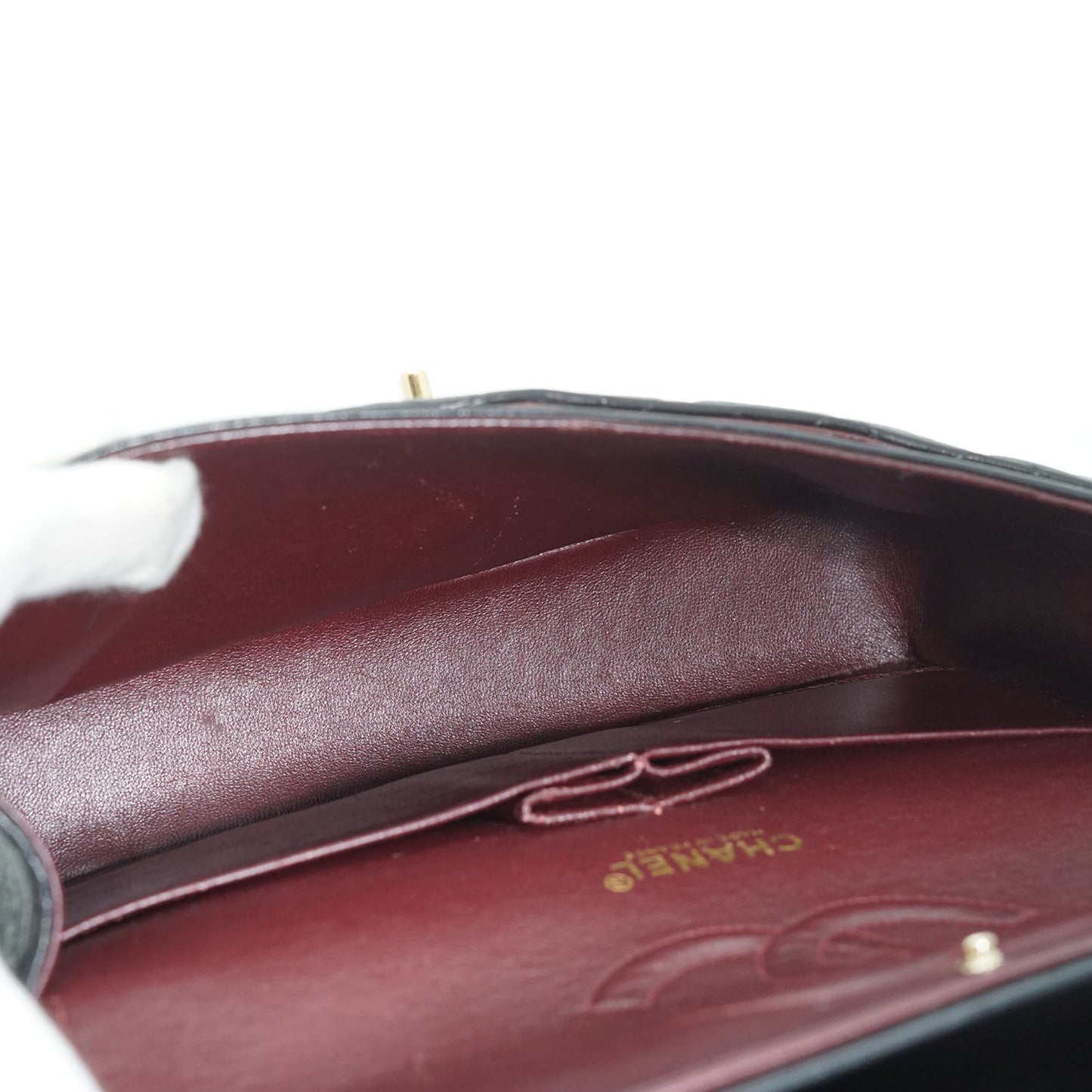 Matelasse Double Flap 25cm Chain Shoulder
