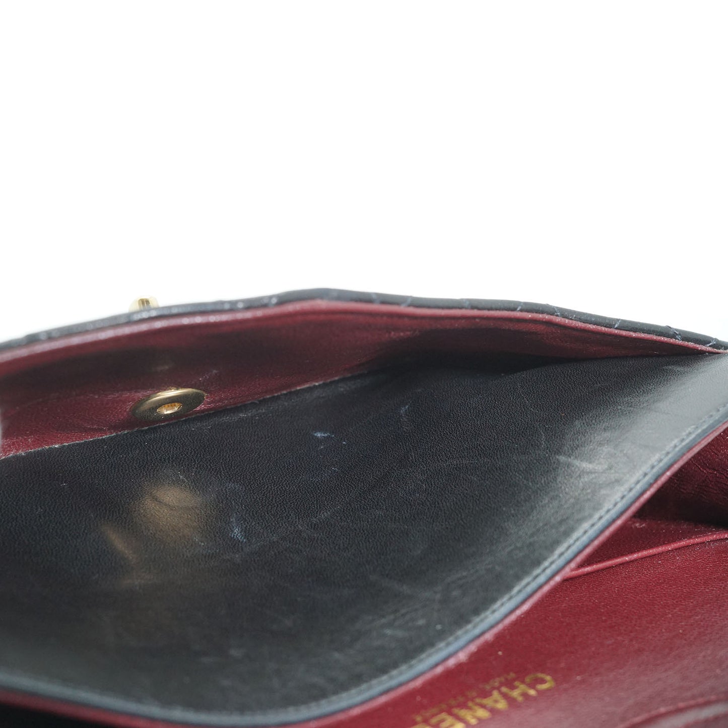 Matelasse Double Flap 25cm Chain Shoulder