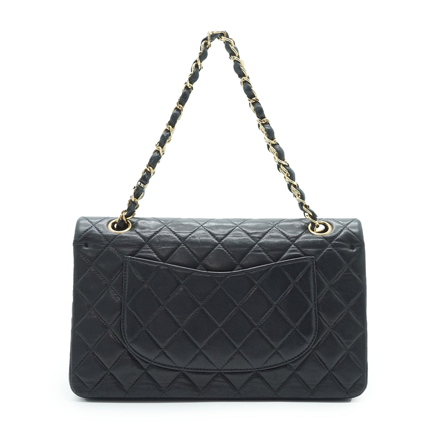 Matelasse Double Flap 25cm Chain Shoulder