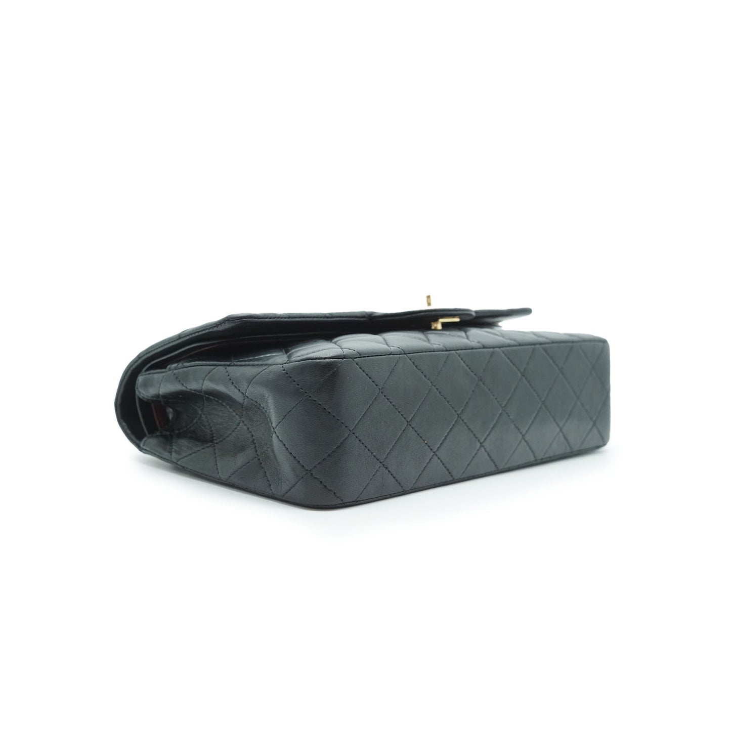Matelasse Double Flap 25cm Chain Shoulder