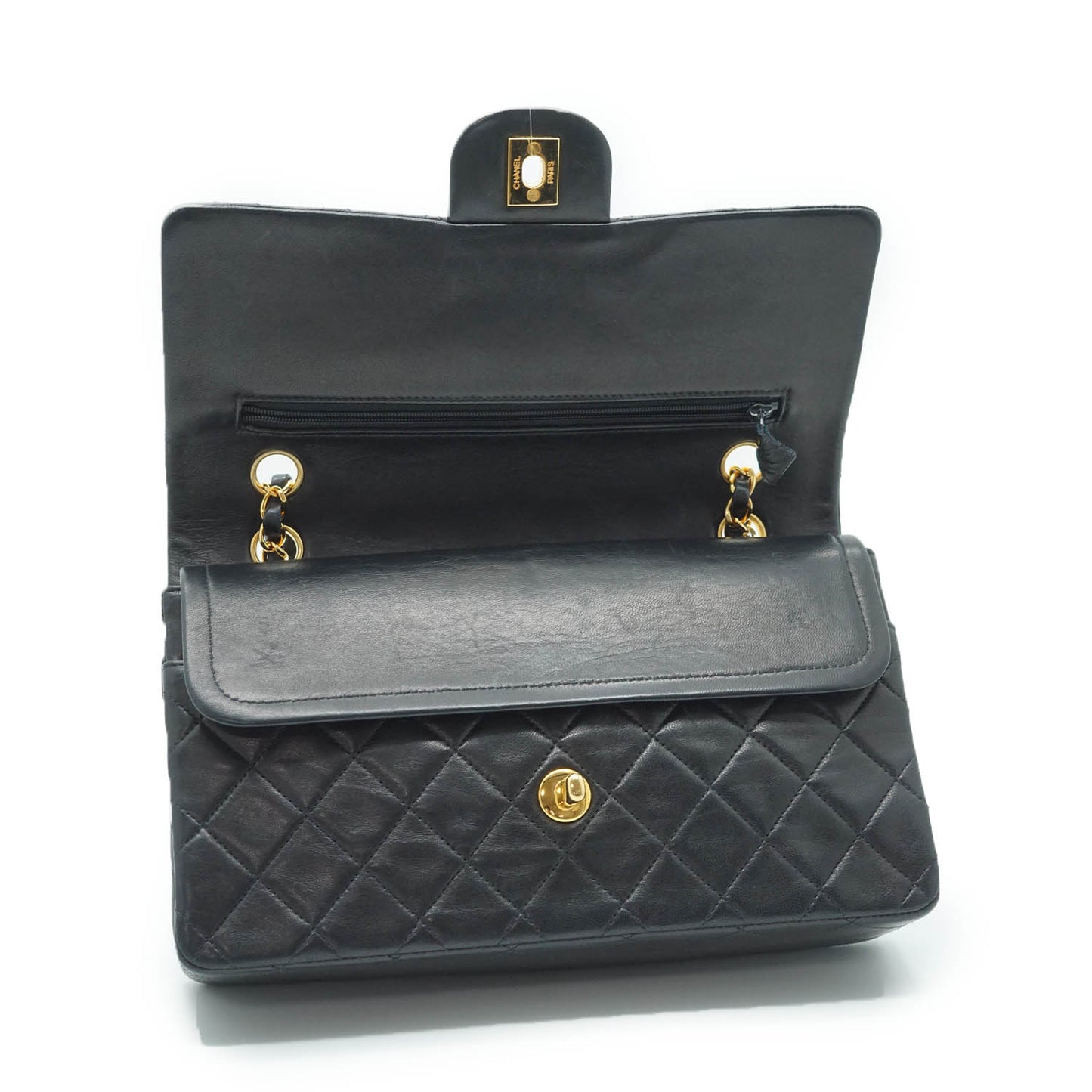 Double Flap Shoulder Bag (NO STICKER)