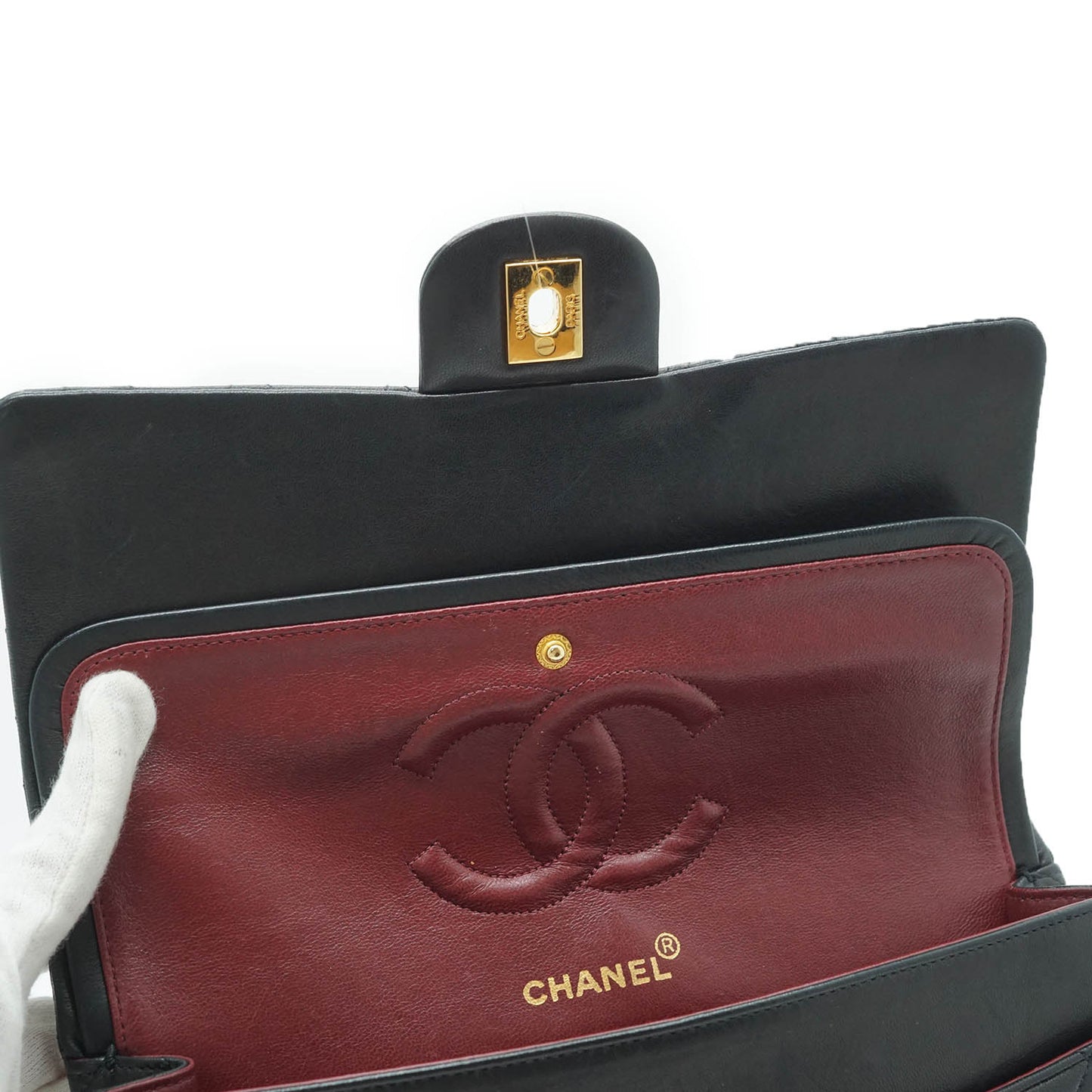 Double Flap Shoulder Bag (NO STICKER)