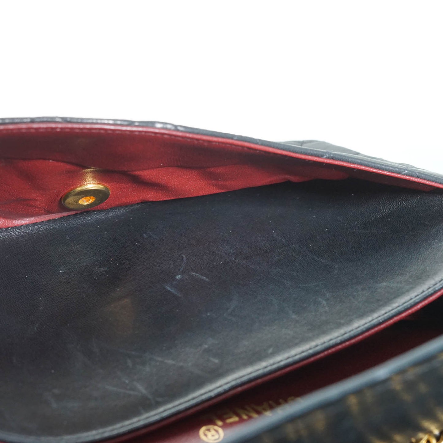 Double Flap Shoulder Bag (NO STICKER)