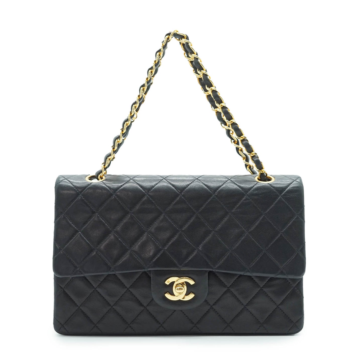 Double Flap Shoulder Bag (NO STICKER)