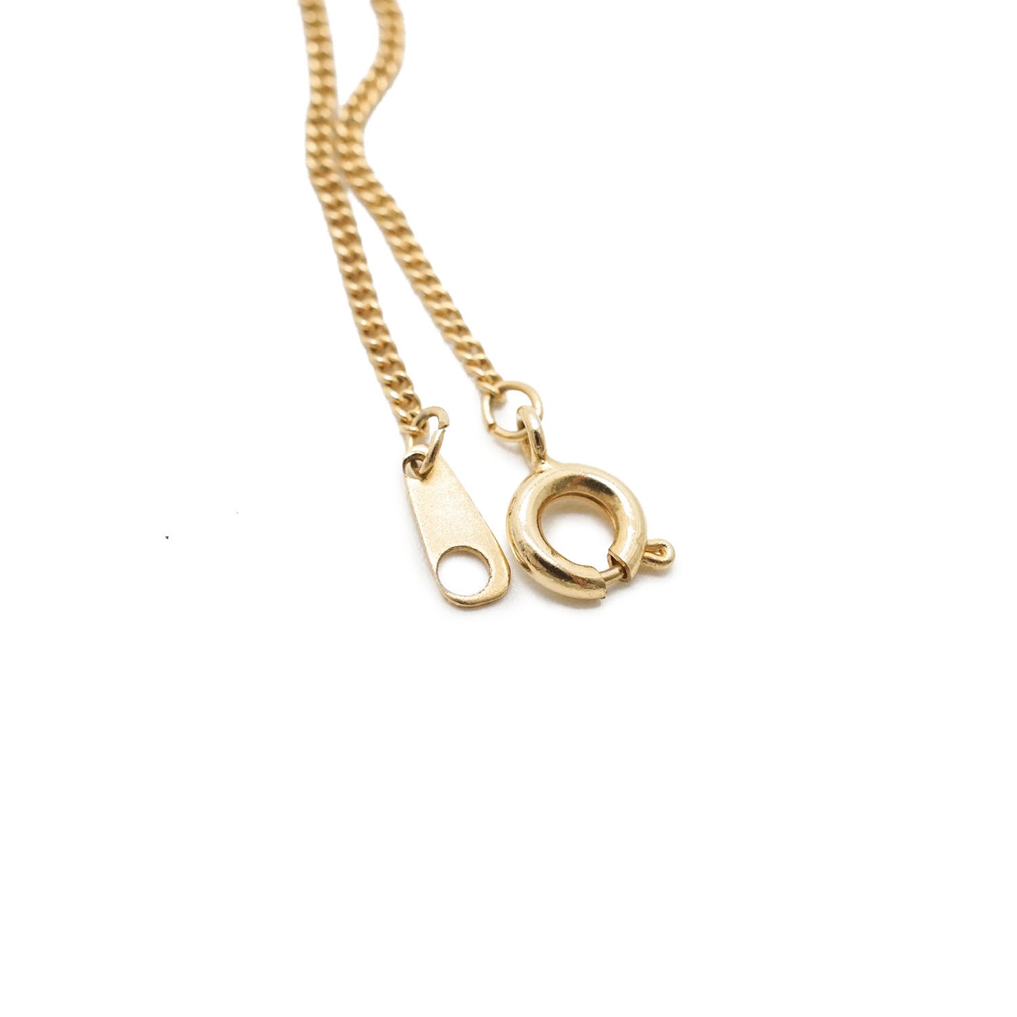 CD Logo Gold Necklace